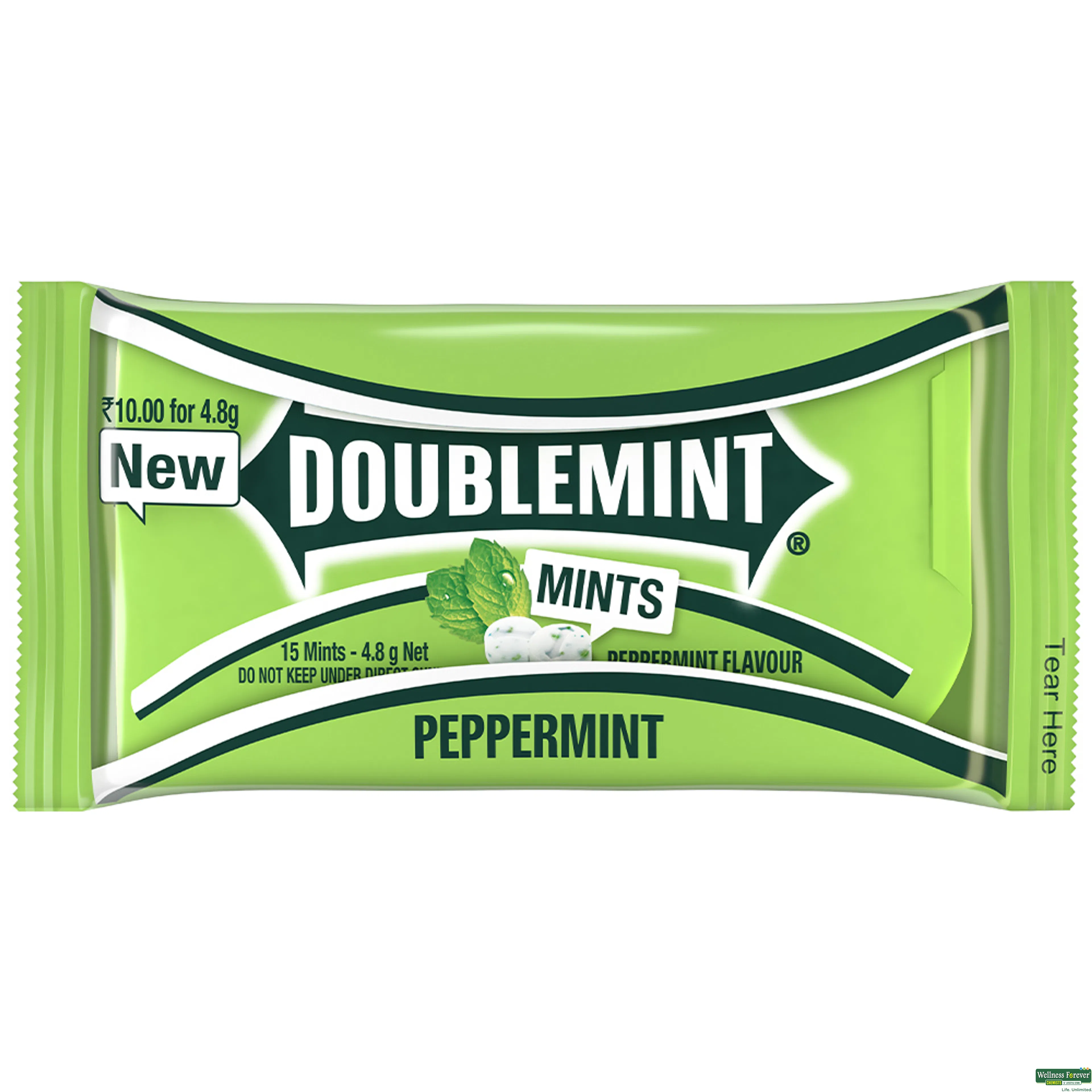 WRIGLEY DOUBLEMINT PEPPERMINT 4.8GM-image