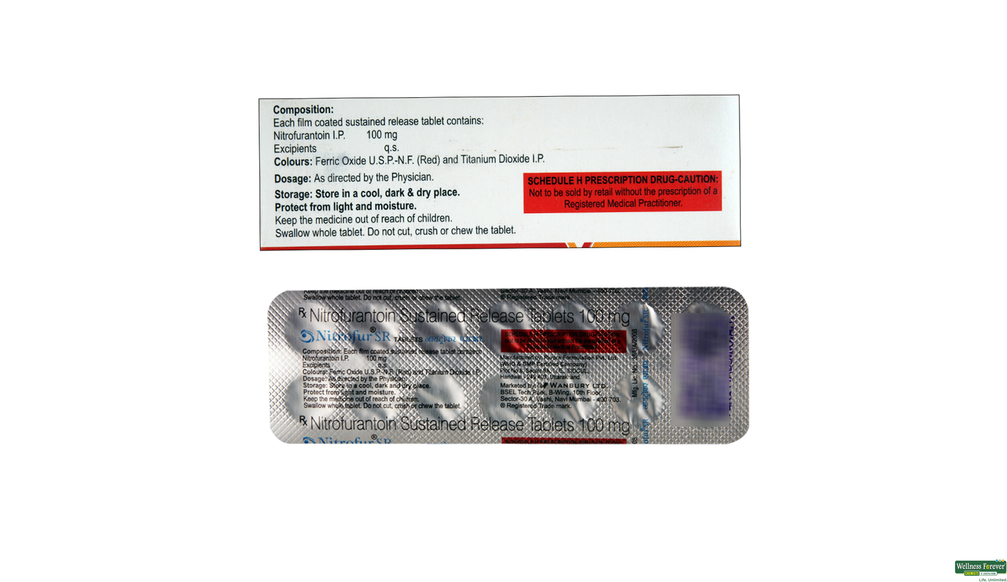 NITROFUR-SR 14TAB- 2, 14TAB, 