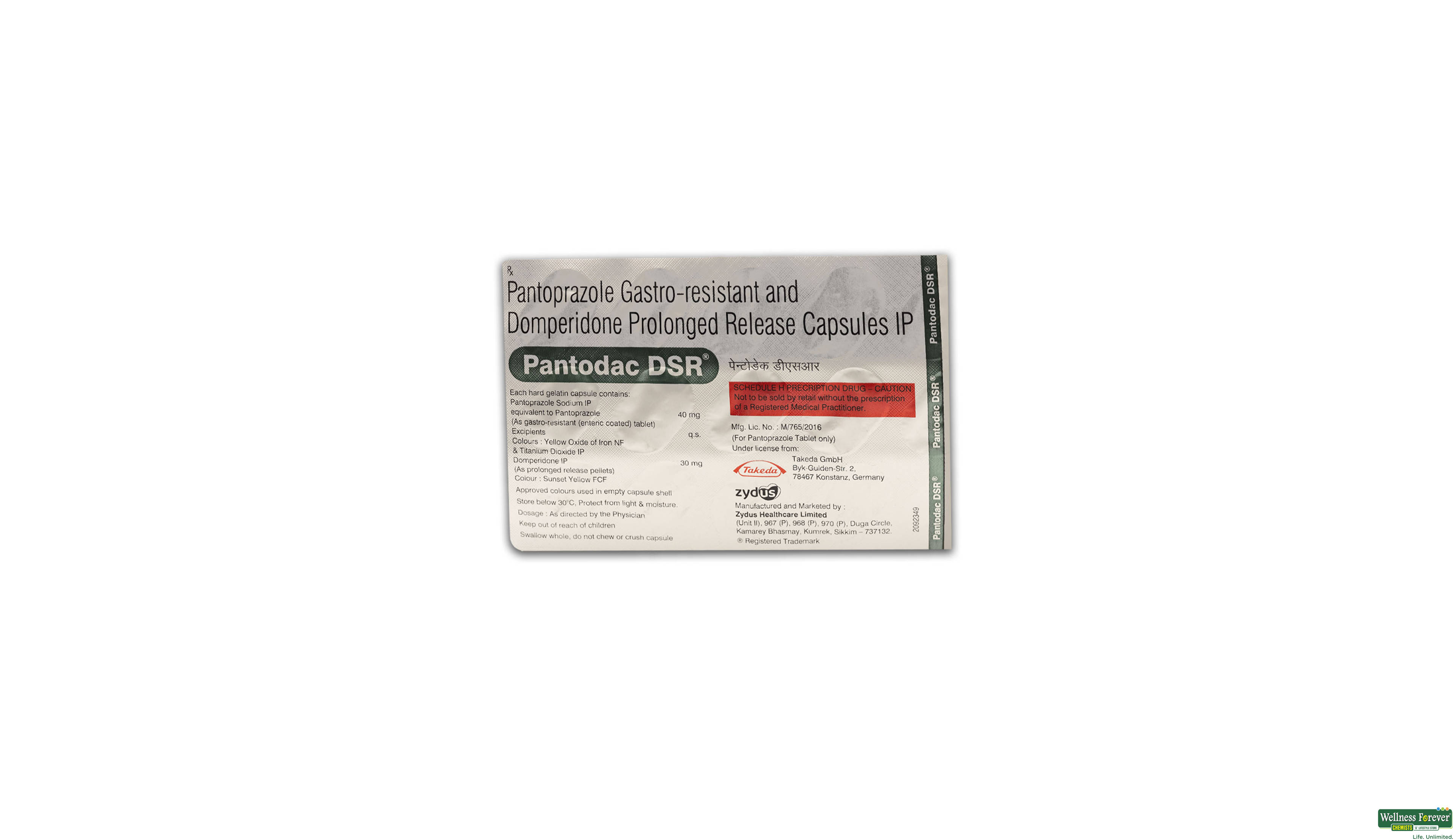 PANTODAC-DSR 15CAP- 2, 15CAP, 