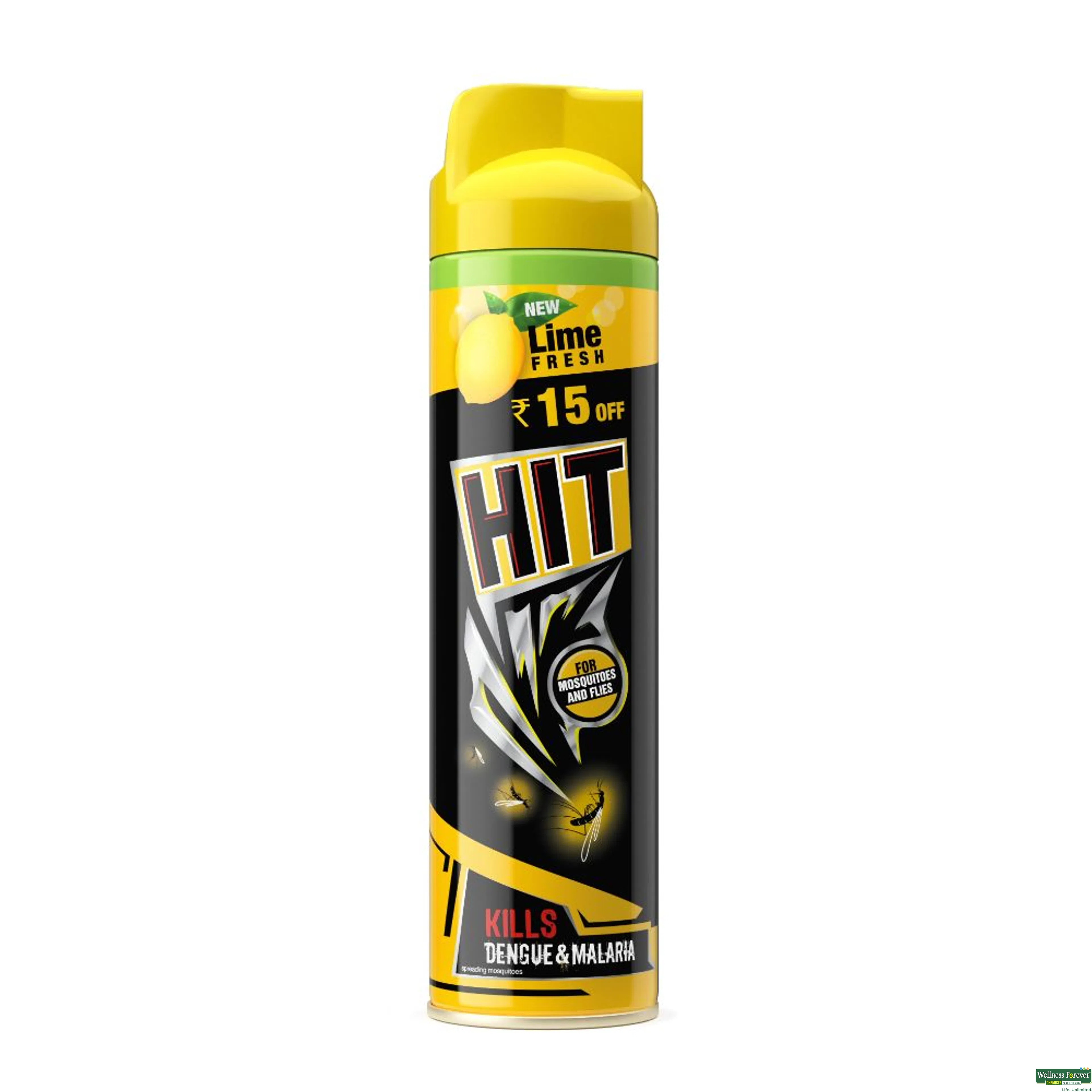 HIT SPRAY LIME FLYING INSEC KILLER 200ML-image