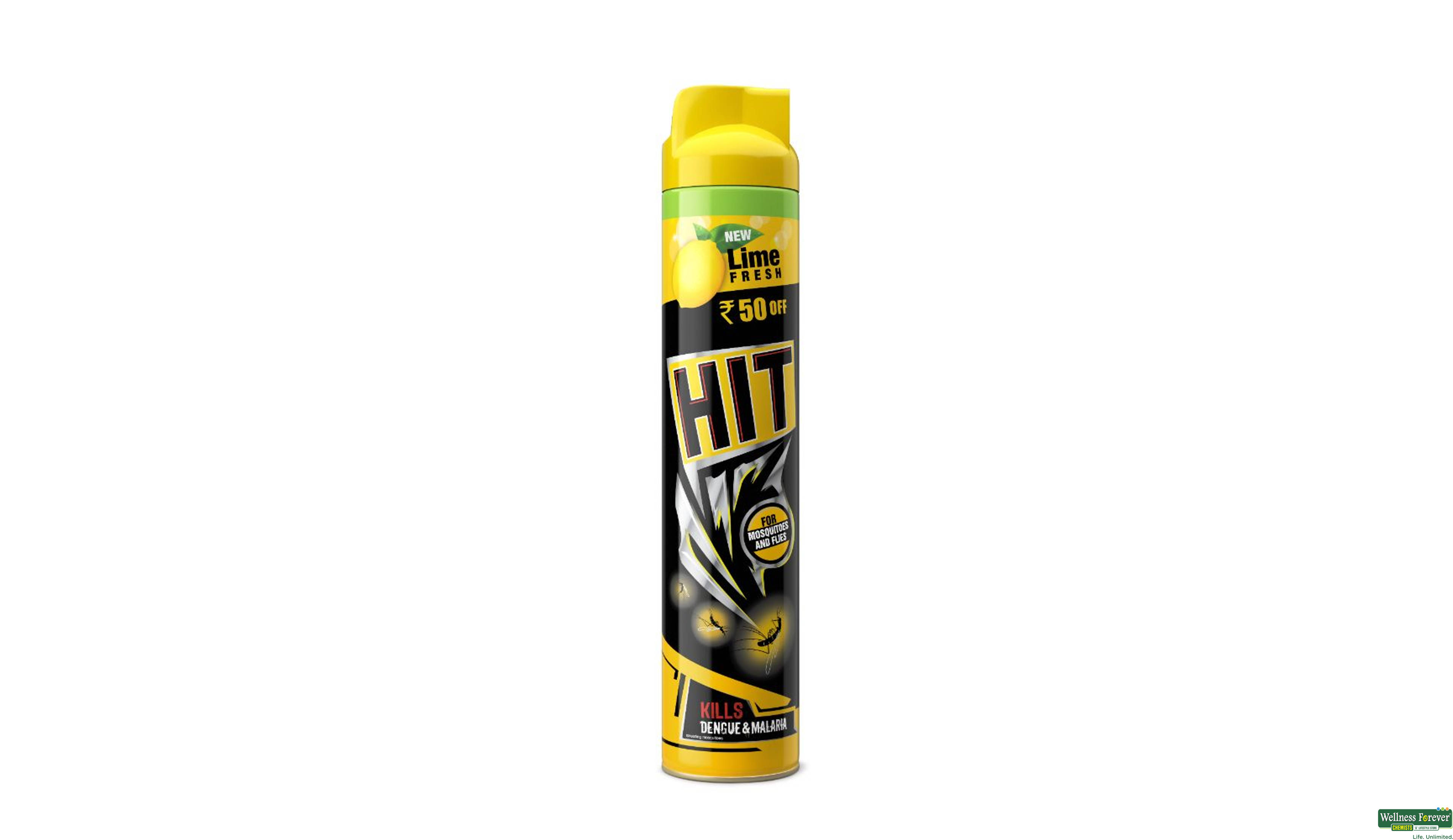 HIT SPRAY LIME FLYING INSEC KILLER 625ML- 1, 625ML, 