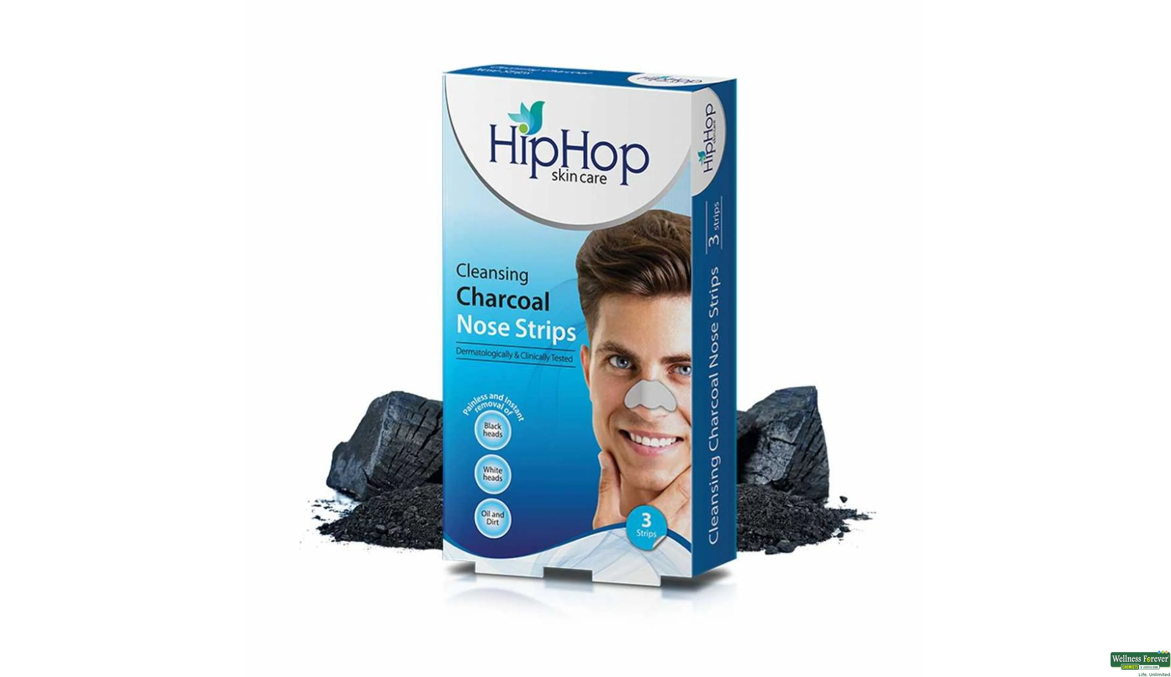 HIPHOP NOSE STRIP-M DEEP CLEAN 3STRIP- 2, 3PC, 