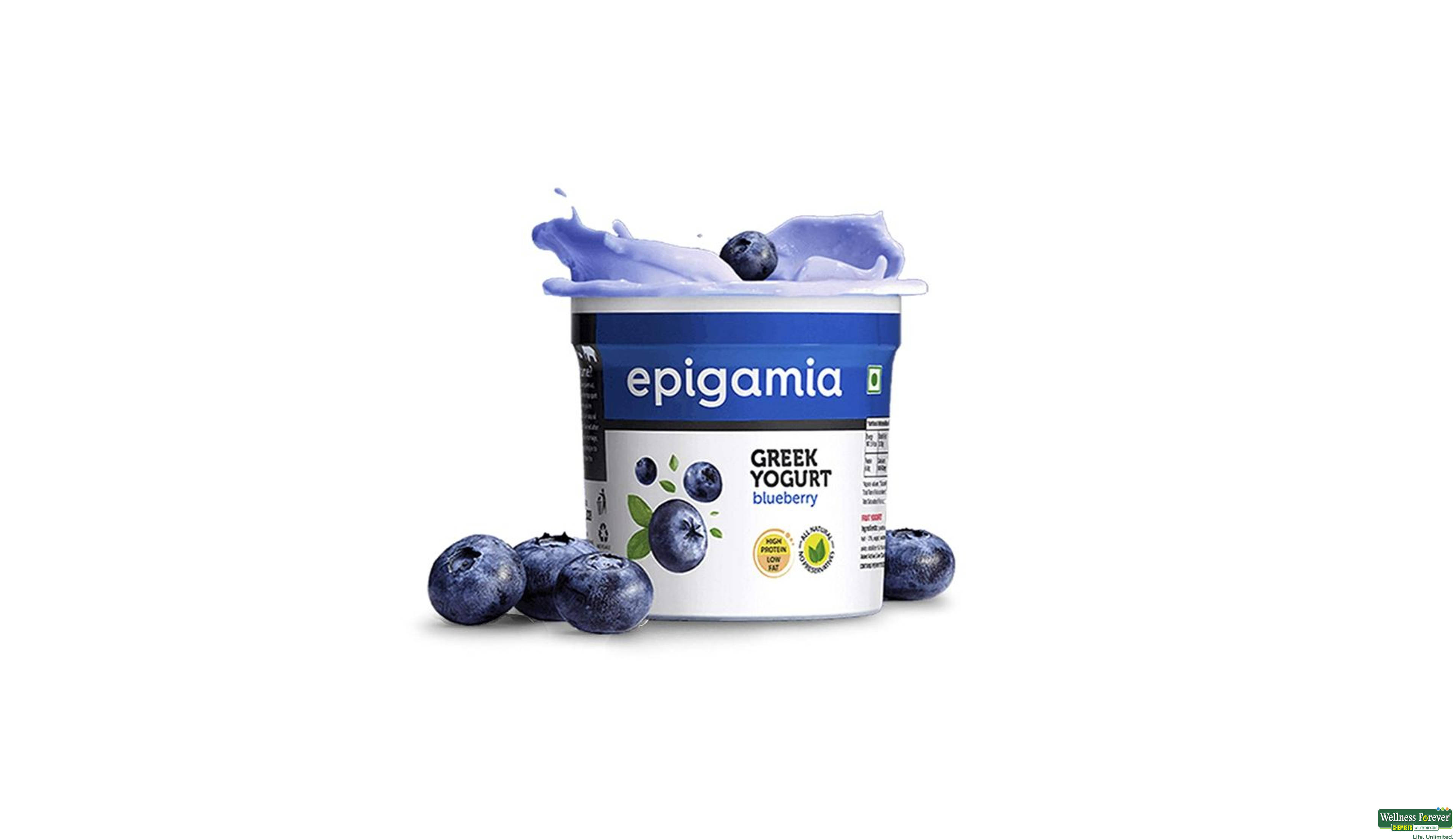 EPIGAMIA GREEK YOGURT BIUERRY 85GM- 6, 85GM, 