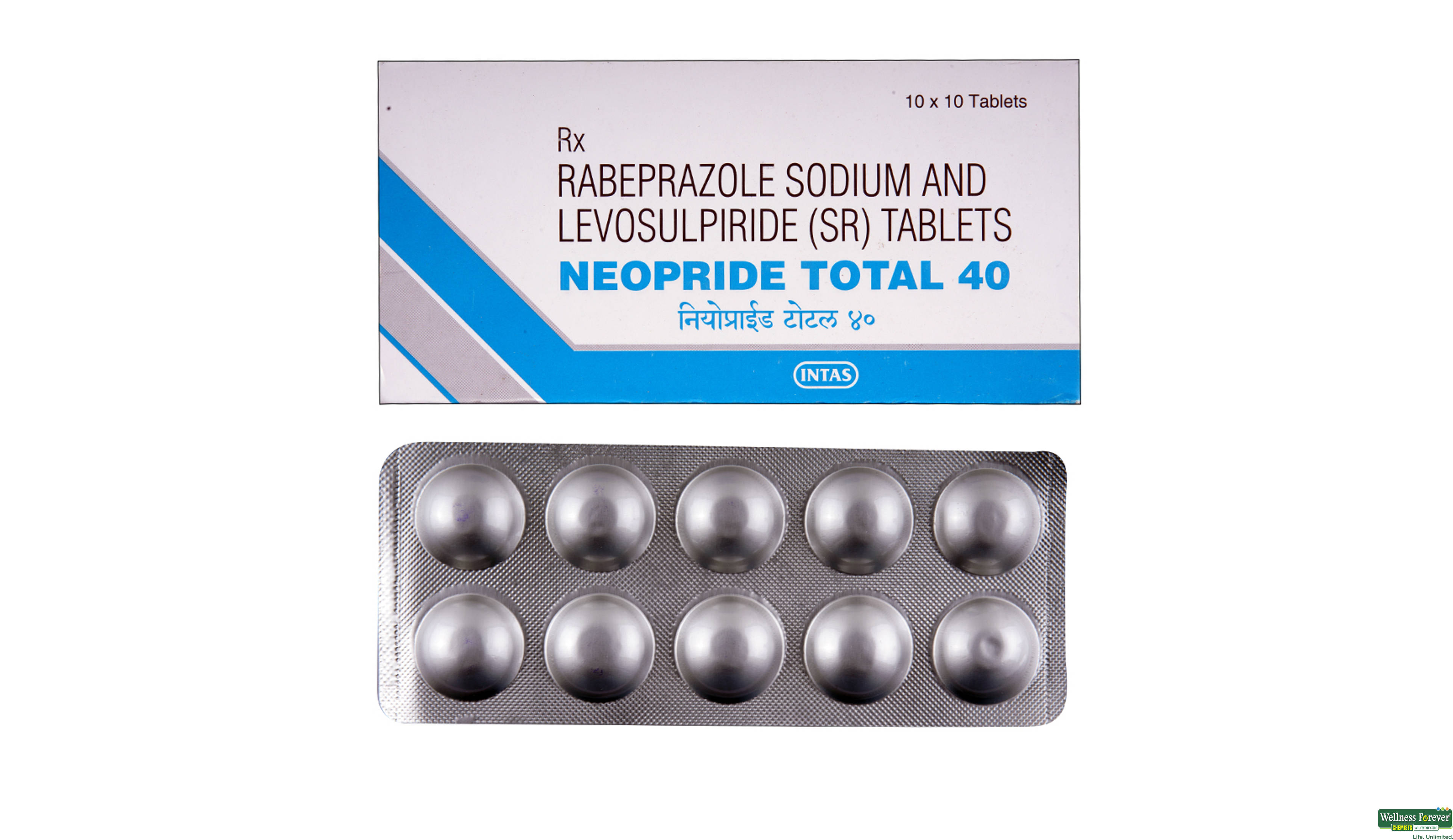 NEOPRIDE-TOTAL 40MG 10TAB- 1, 10TAB, 