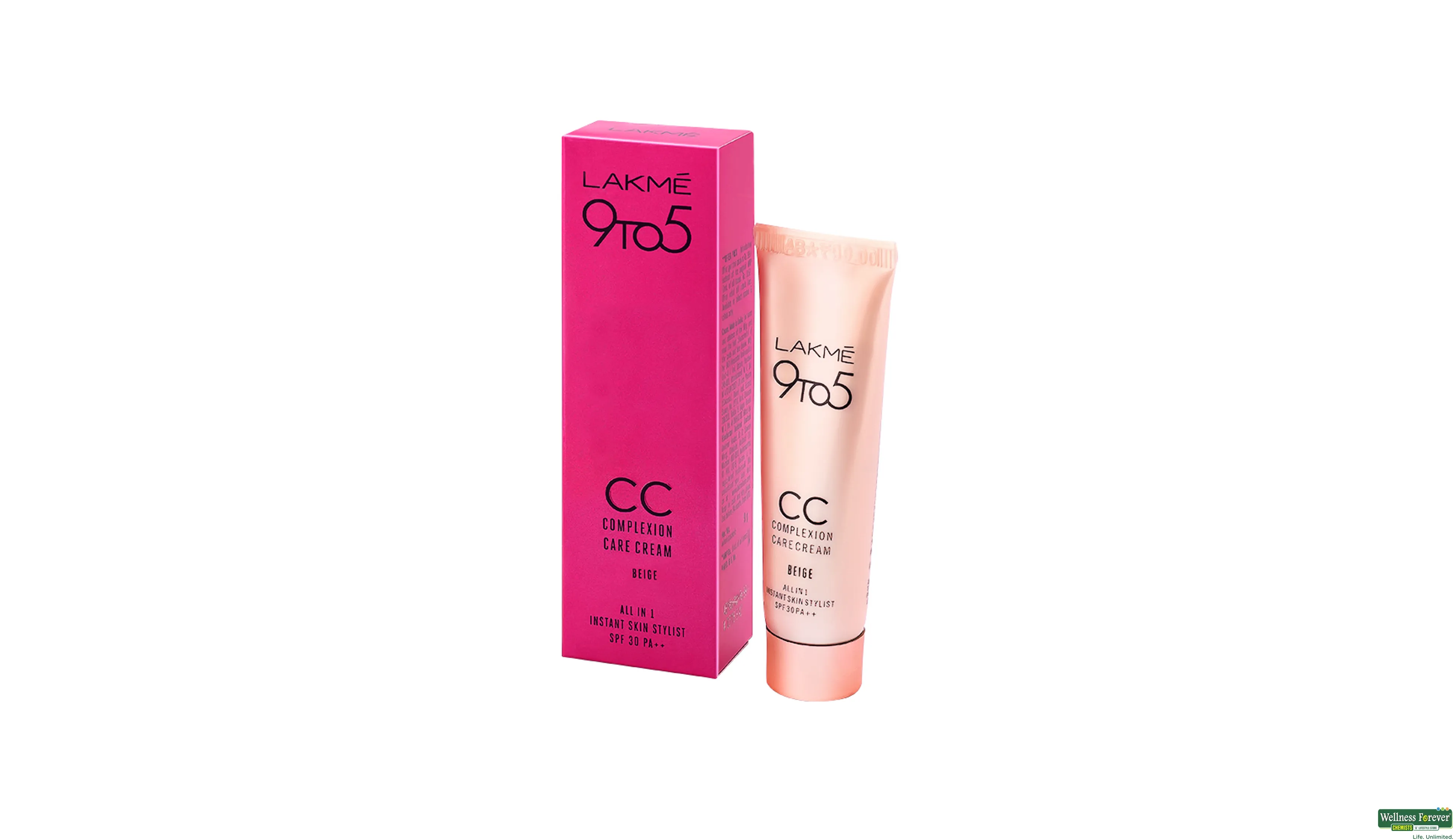 LAKME 9TO5 CC CRM BEIGE 9GM- 4, 9GM, 