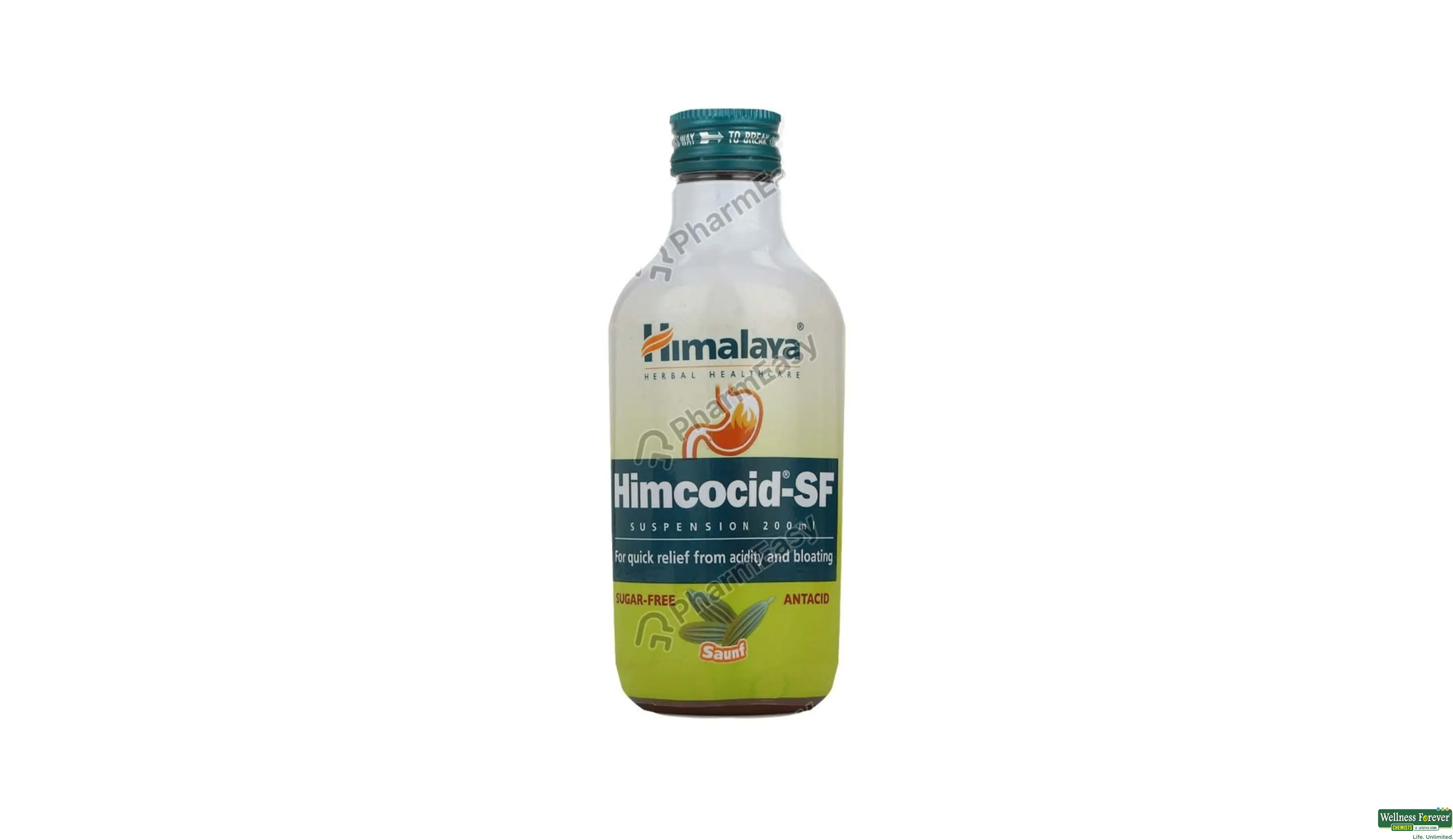 HIMCOCID-SF SAUNF SYP 200ML- 1, 200ML, 