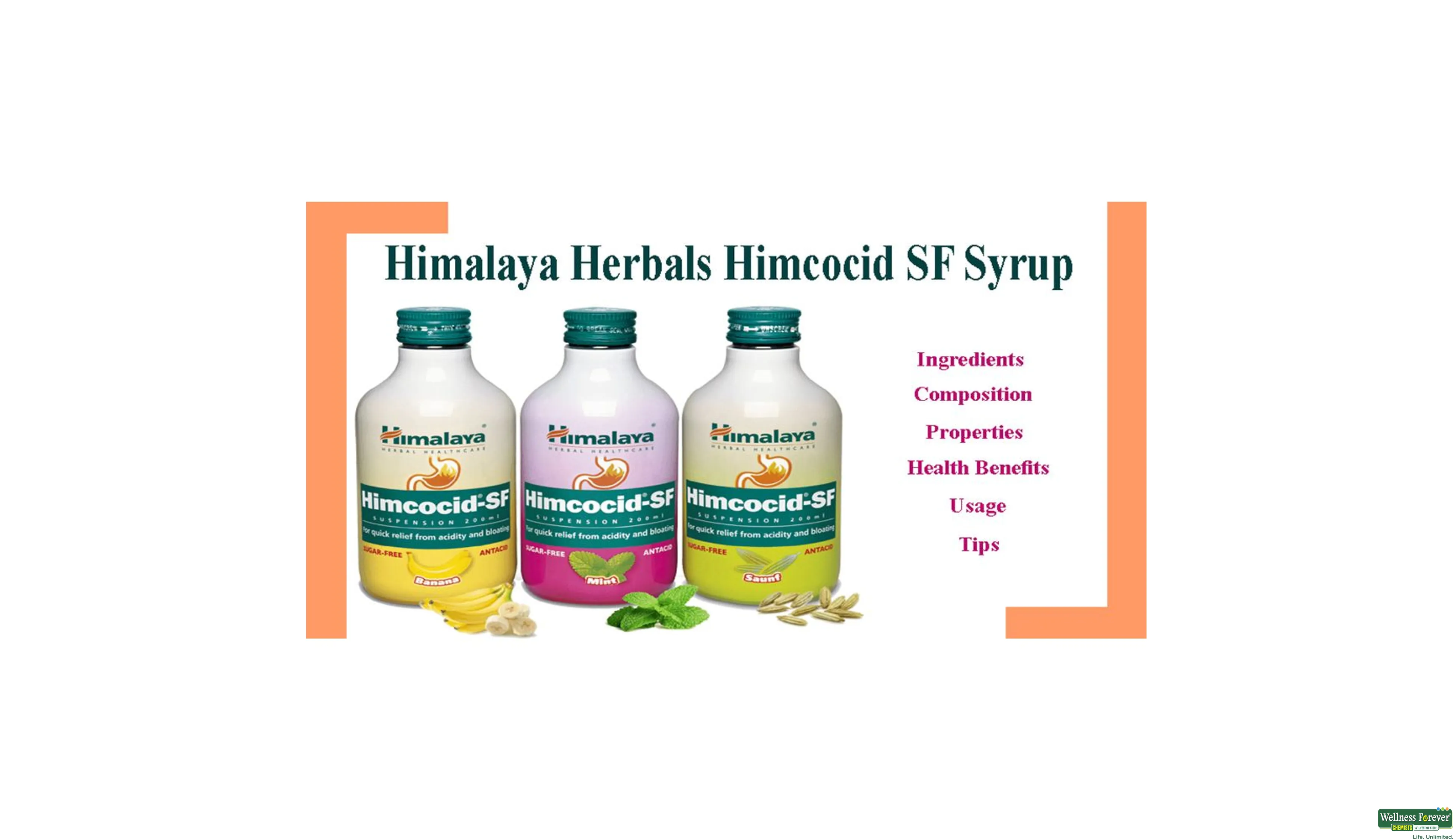 HIMCOCID-SF SAUNF SYP 200ML- 2, 200ML, 