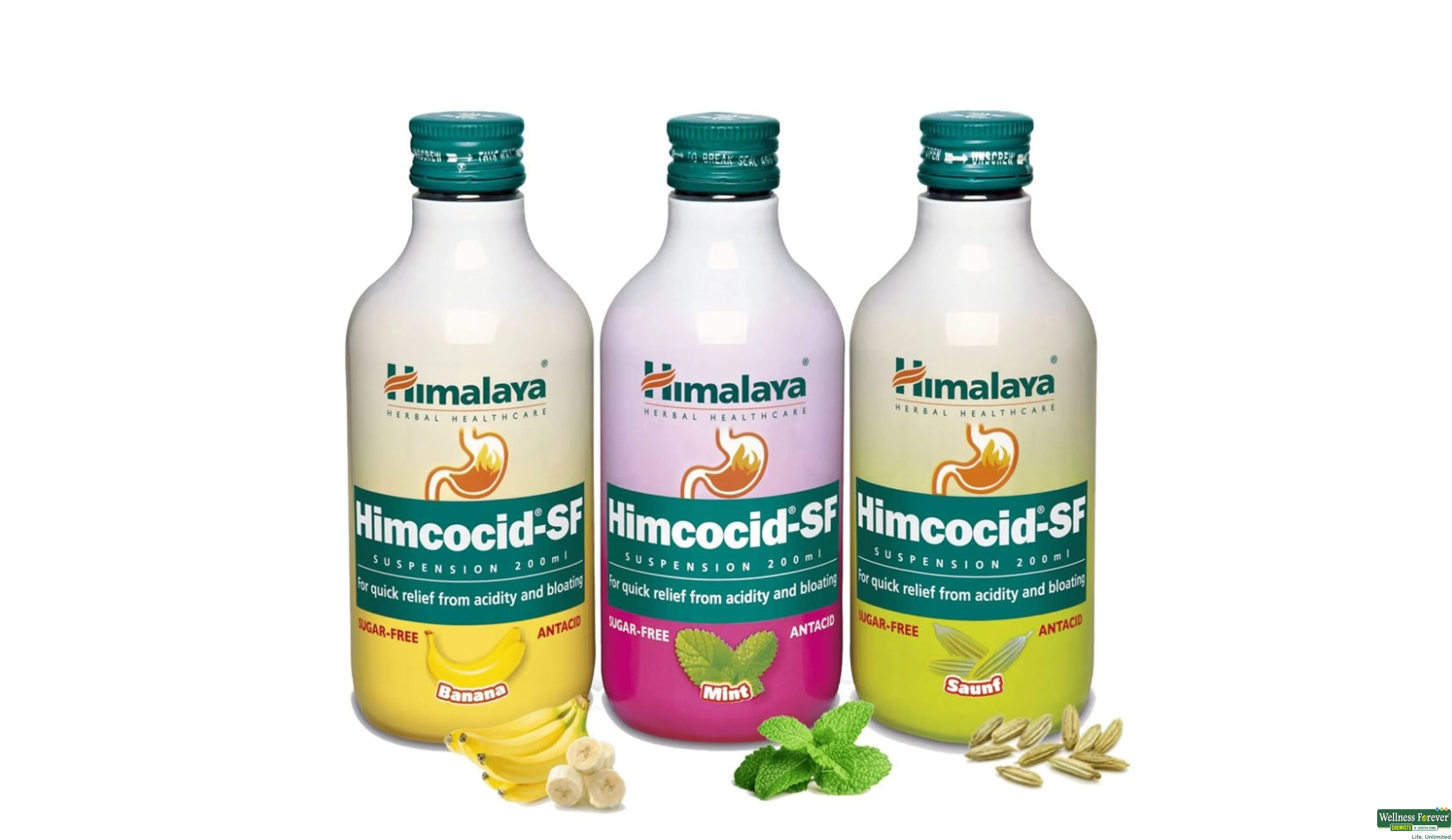 HIMCOCID-SF SAUNF SYP 200ML- 3, 200ML, 