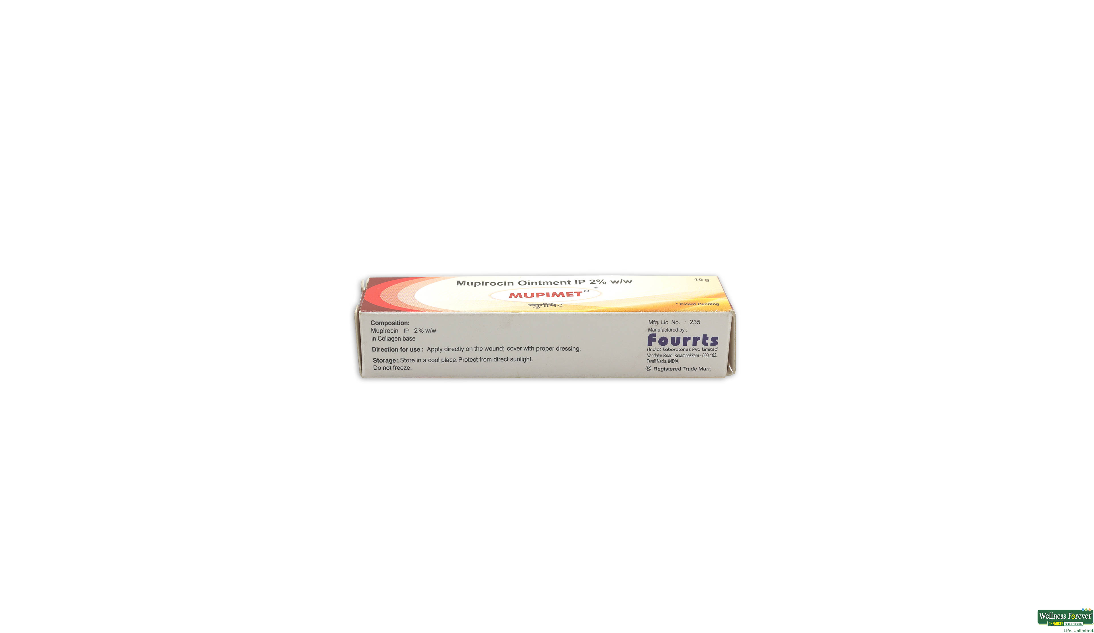 MUPIMET OINT 10GM- 2, 10GM, 