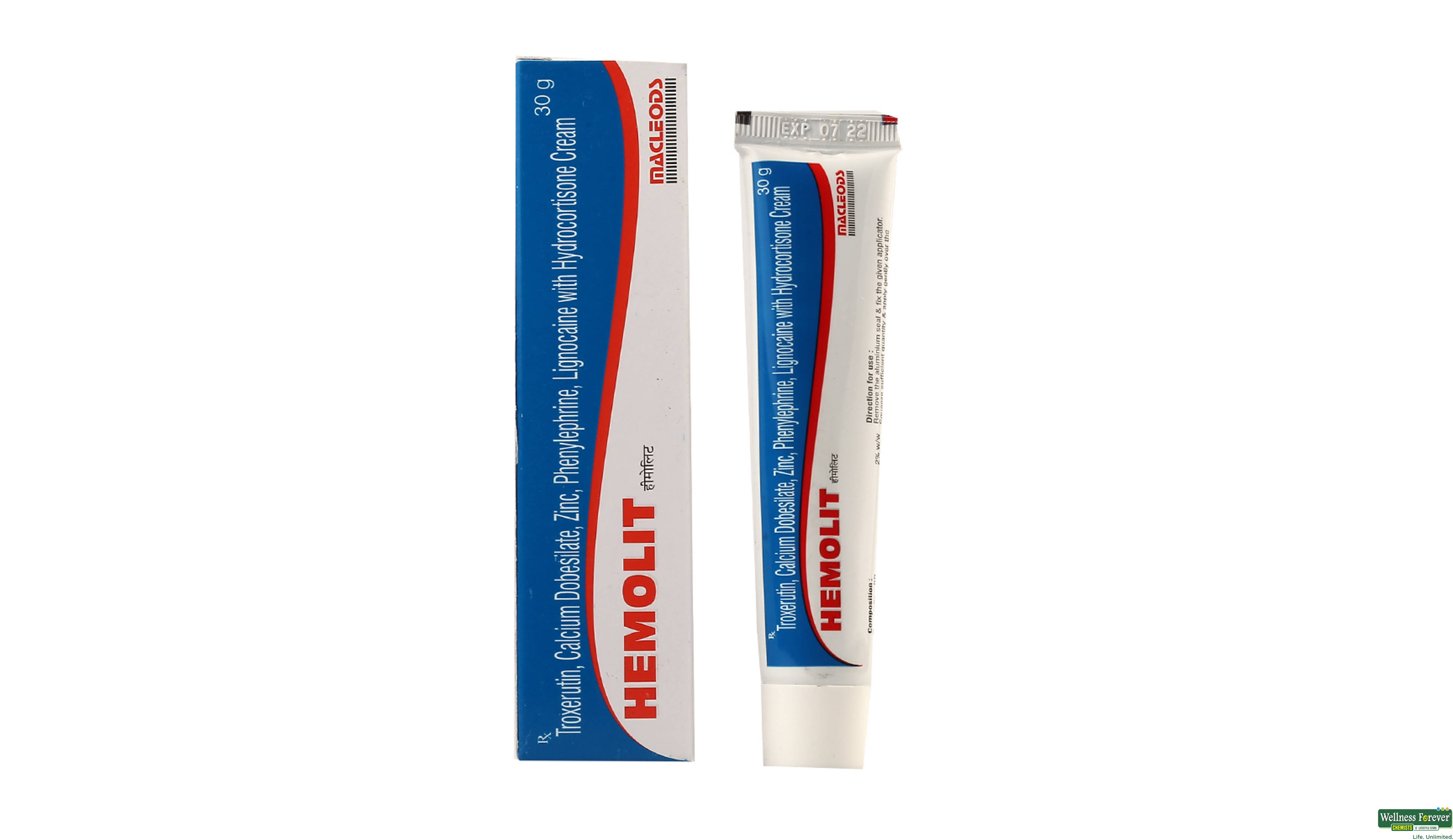 HEMOLIT CREAM 30GM- 1, 30GM, 