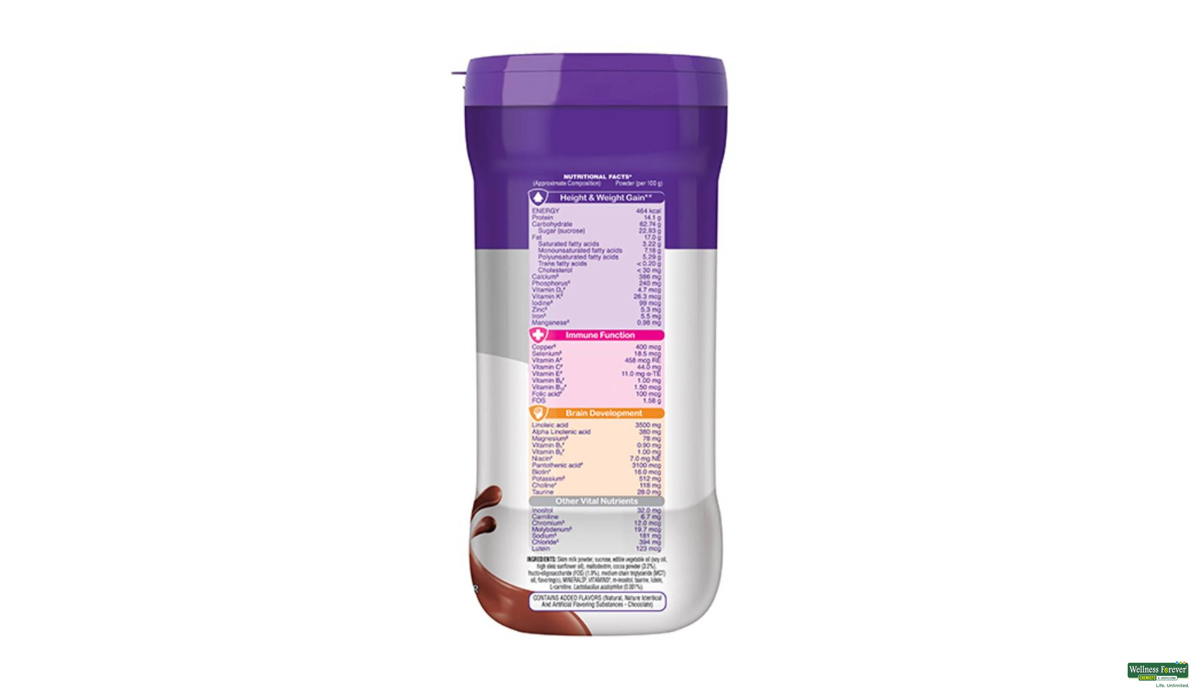 PEDIASURE ADVANC PLUS VANI POW JAR 400GM- 4, 400GM, null