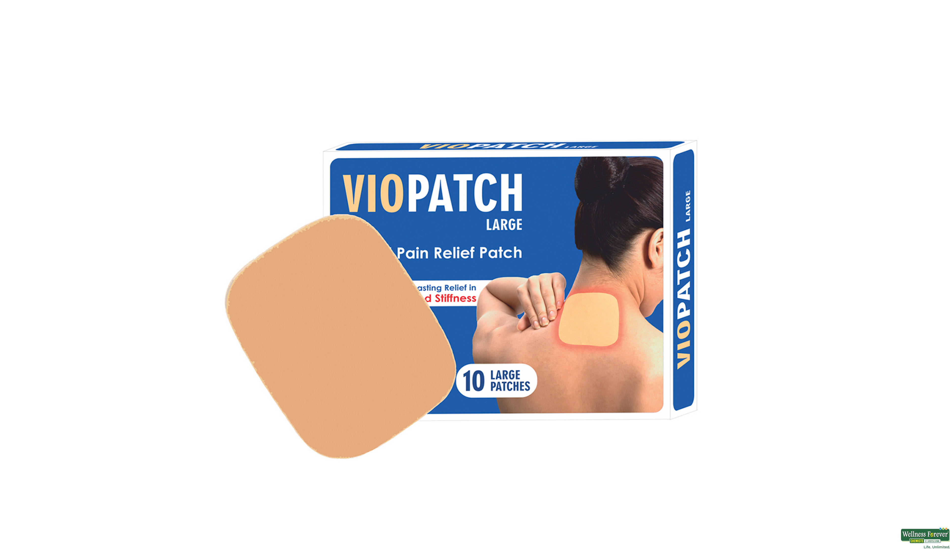 VIOPATCH PAIN RELIEF PATCH-L 1PC- 1, 1PC, null