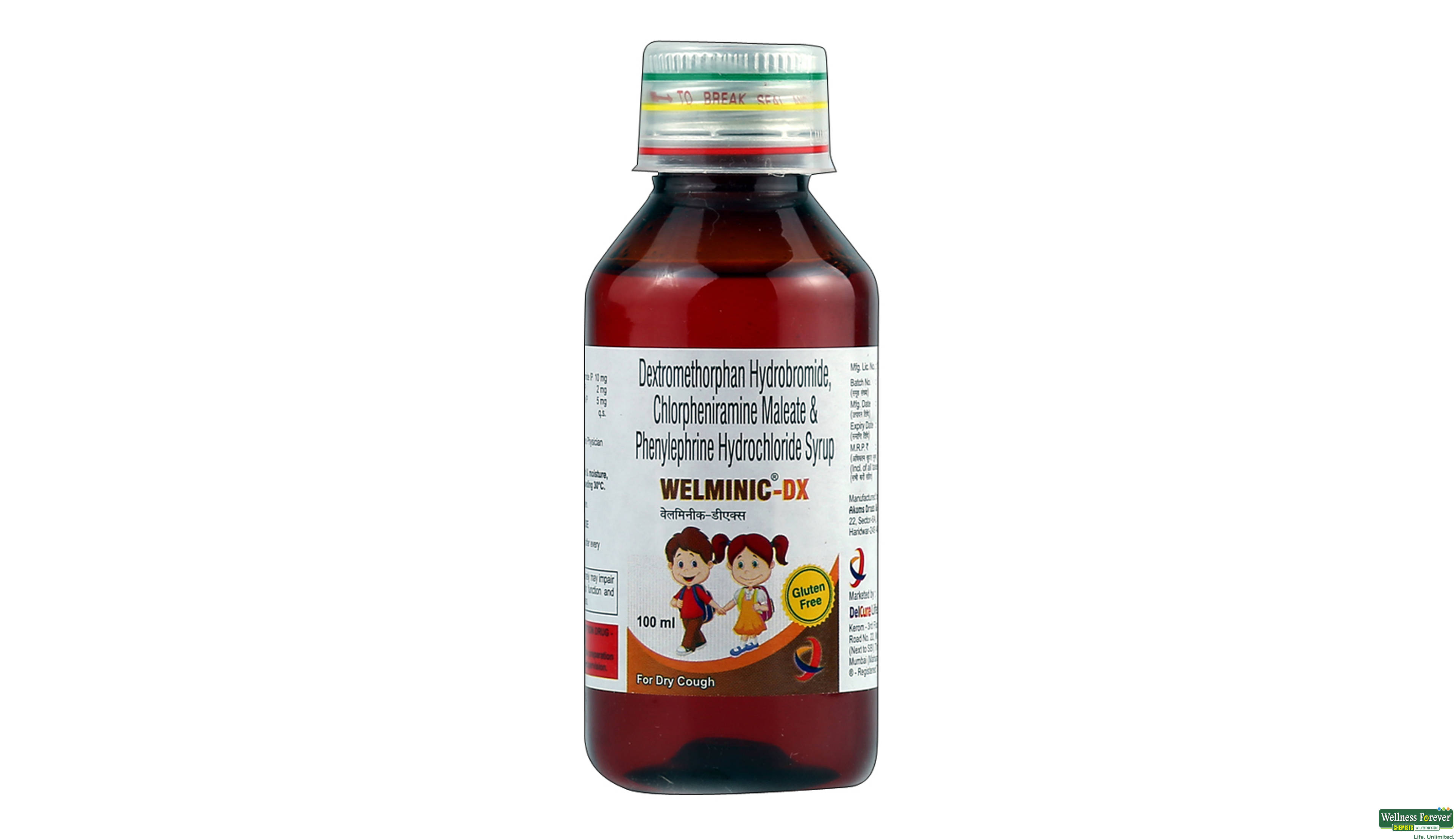 WELMINIC-DX SYP 100ML- 1, 100ML, 