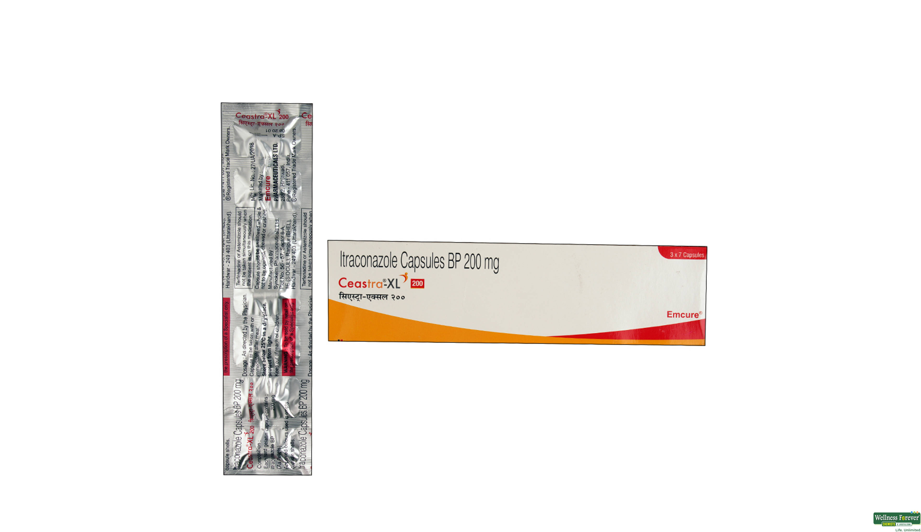 CEASTRA-XL 200MG 7CAP- 1, 7CAP, 