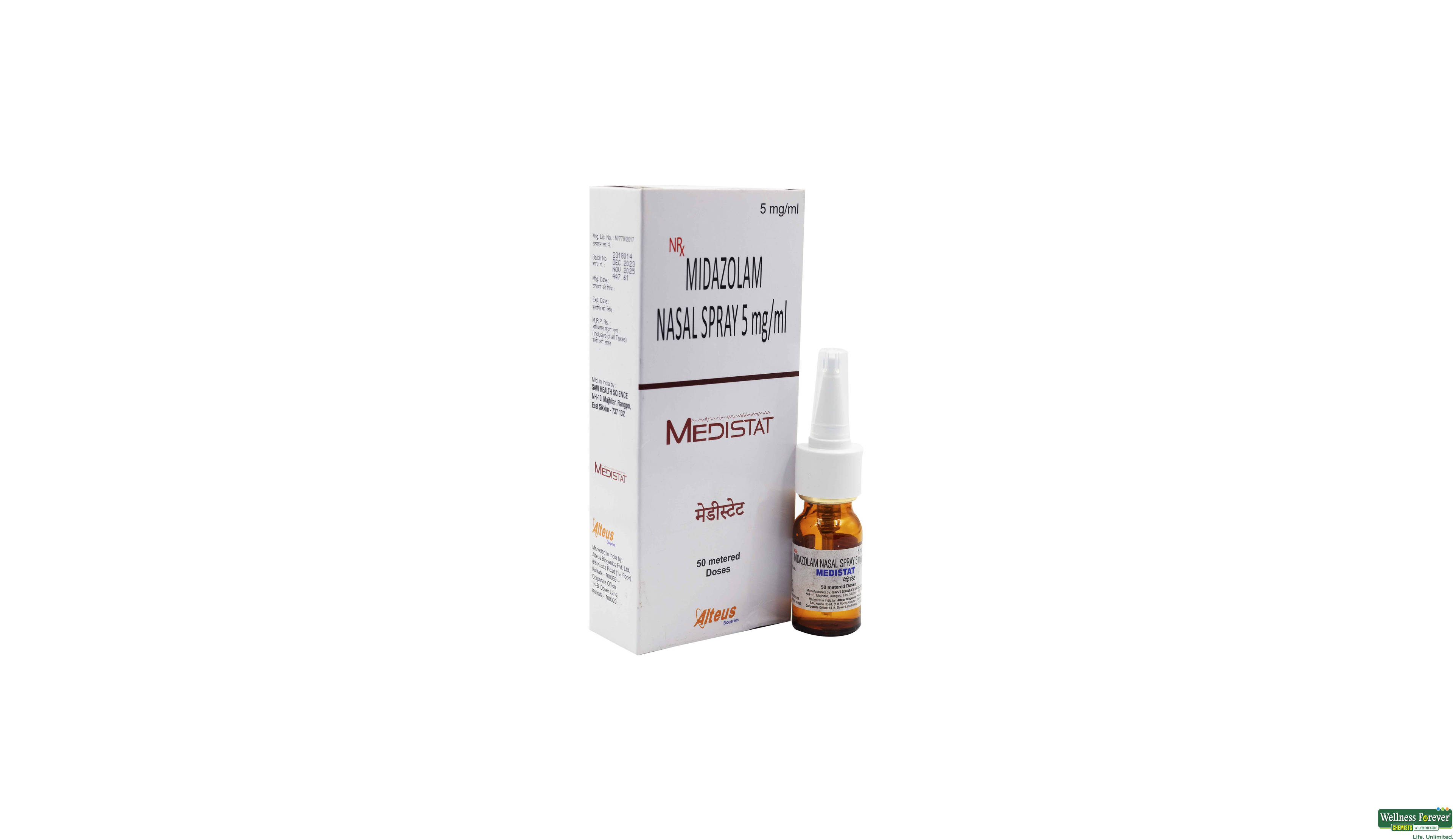 MEDISTAT N/SPARY 1PC- 1, 5ML, 