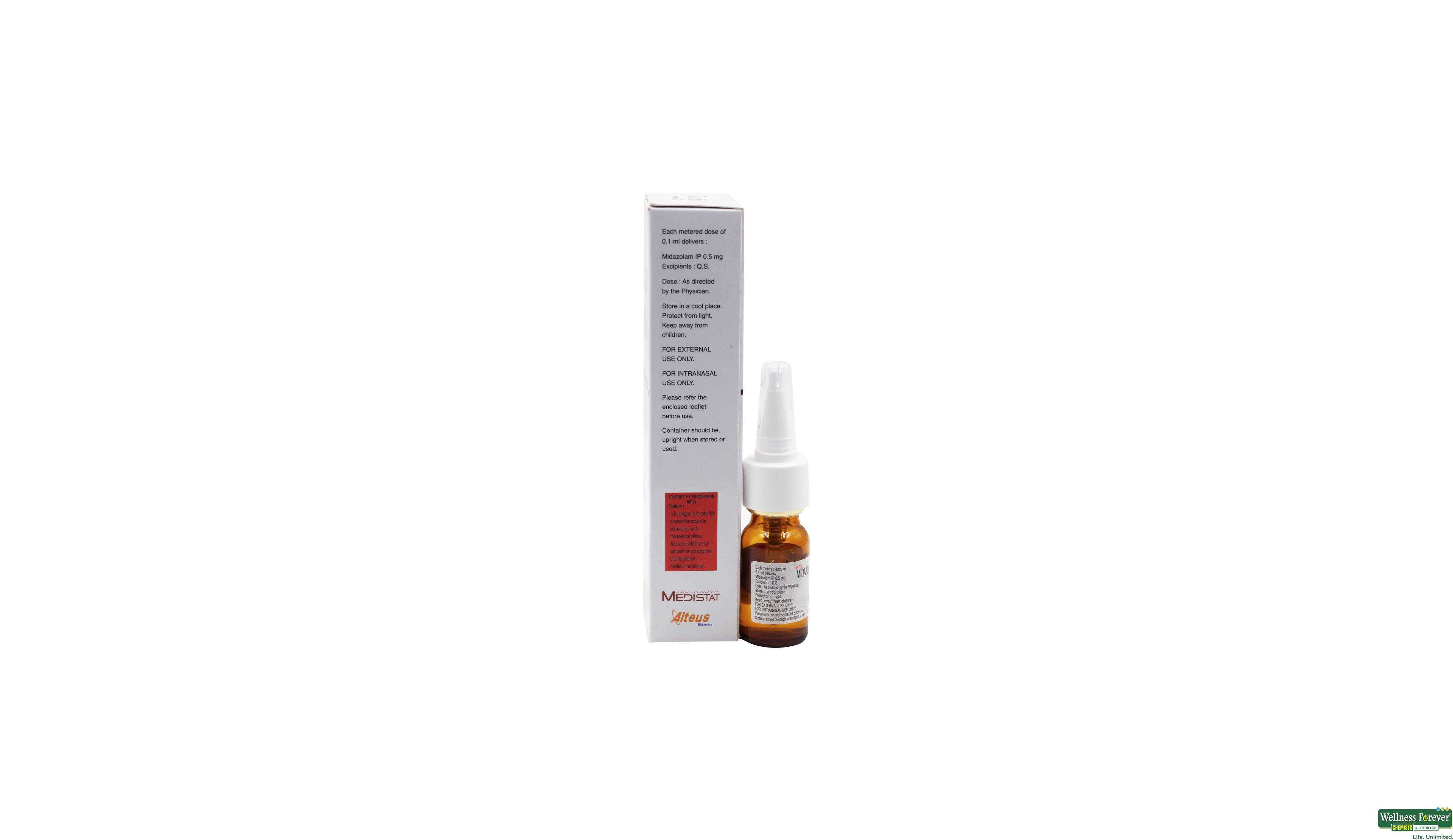 MEDISTAT N/SPARY 1PC- 2, 5ML, 