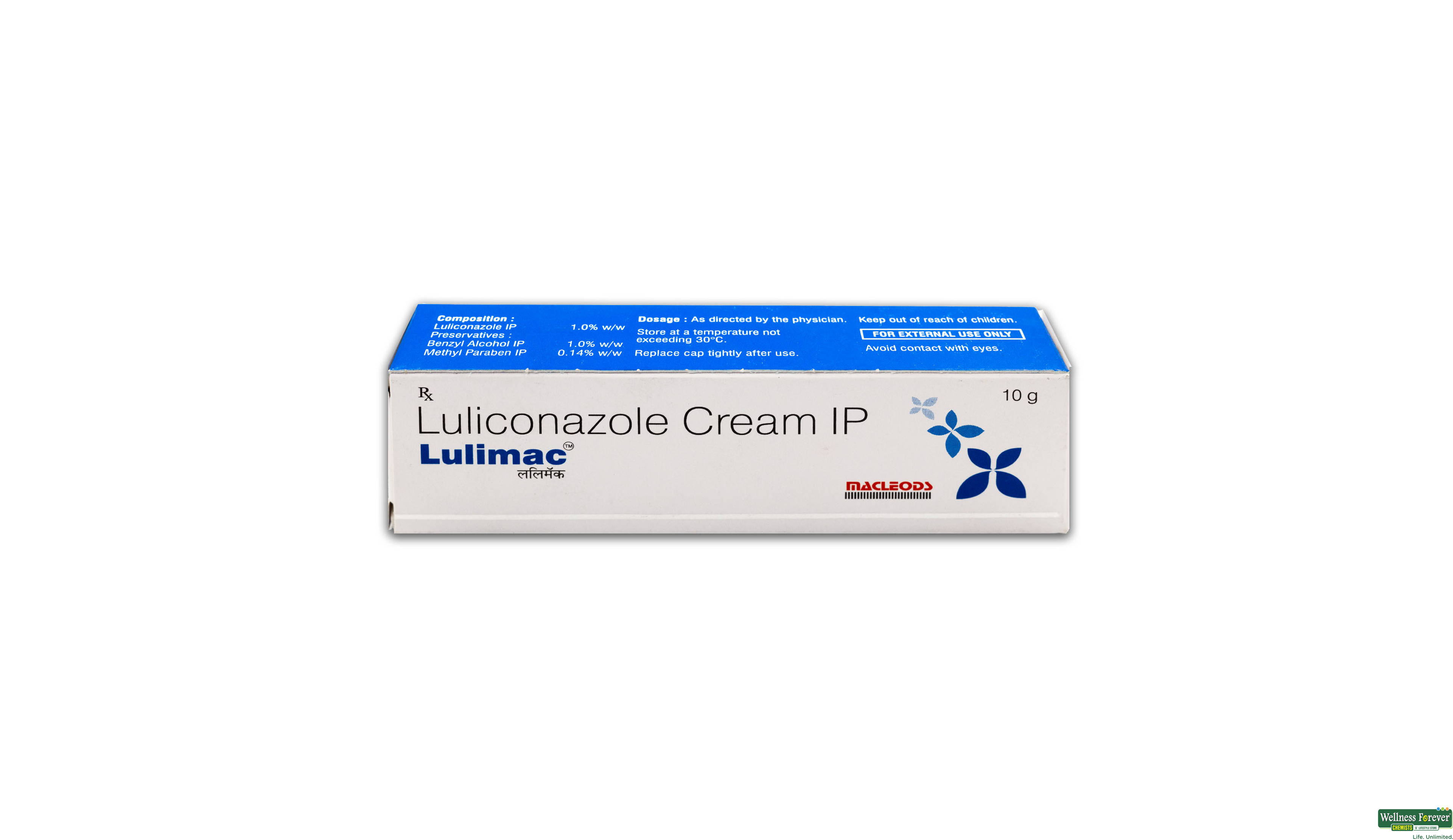 LULIMAC 1% CREAM 10GM- 1, 10GM, 