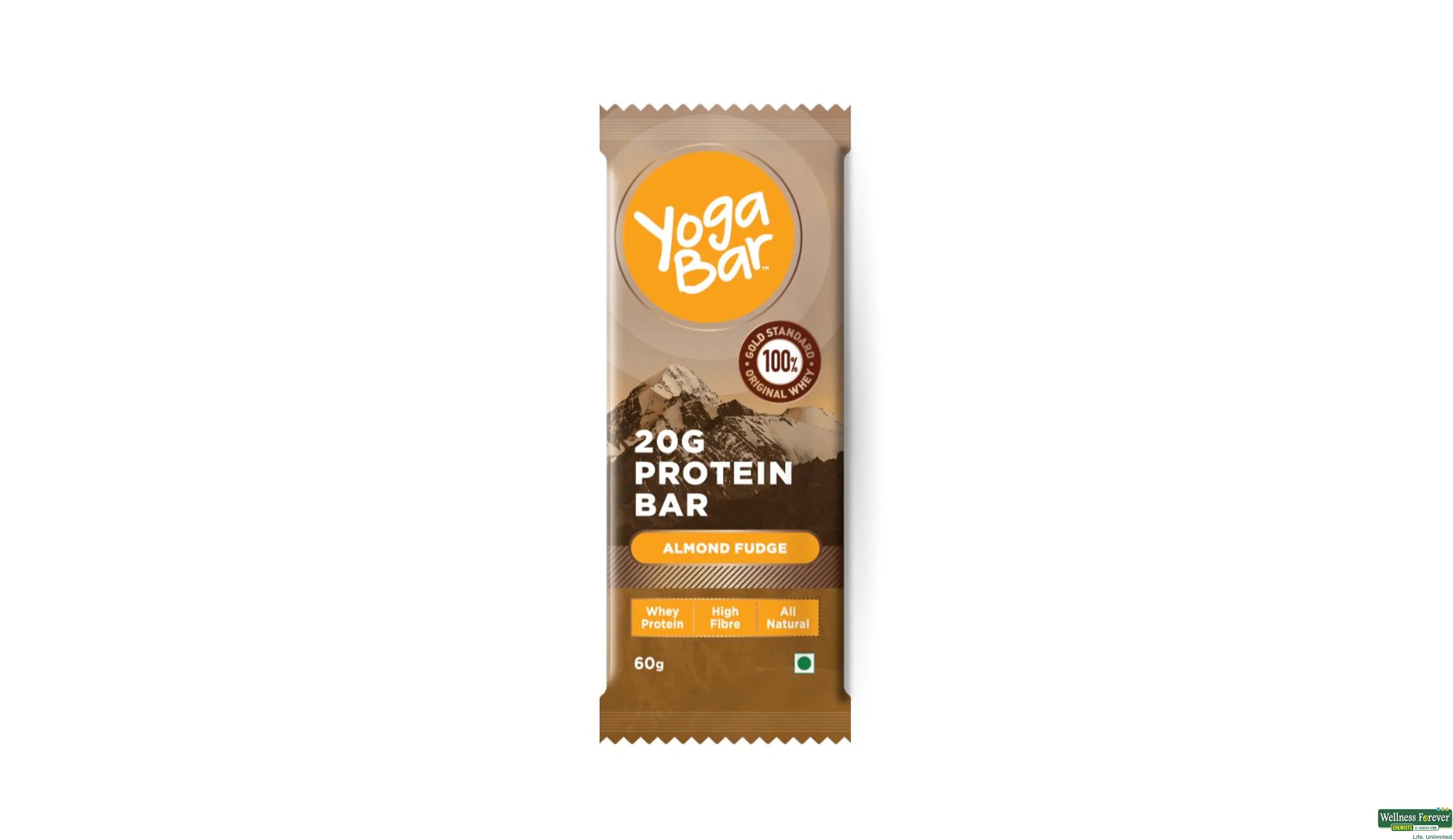 Yogabar 20g Protein Bars, Chocolate Brownie