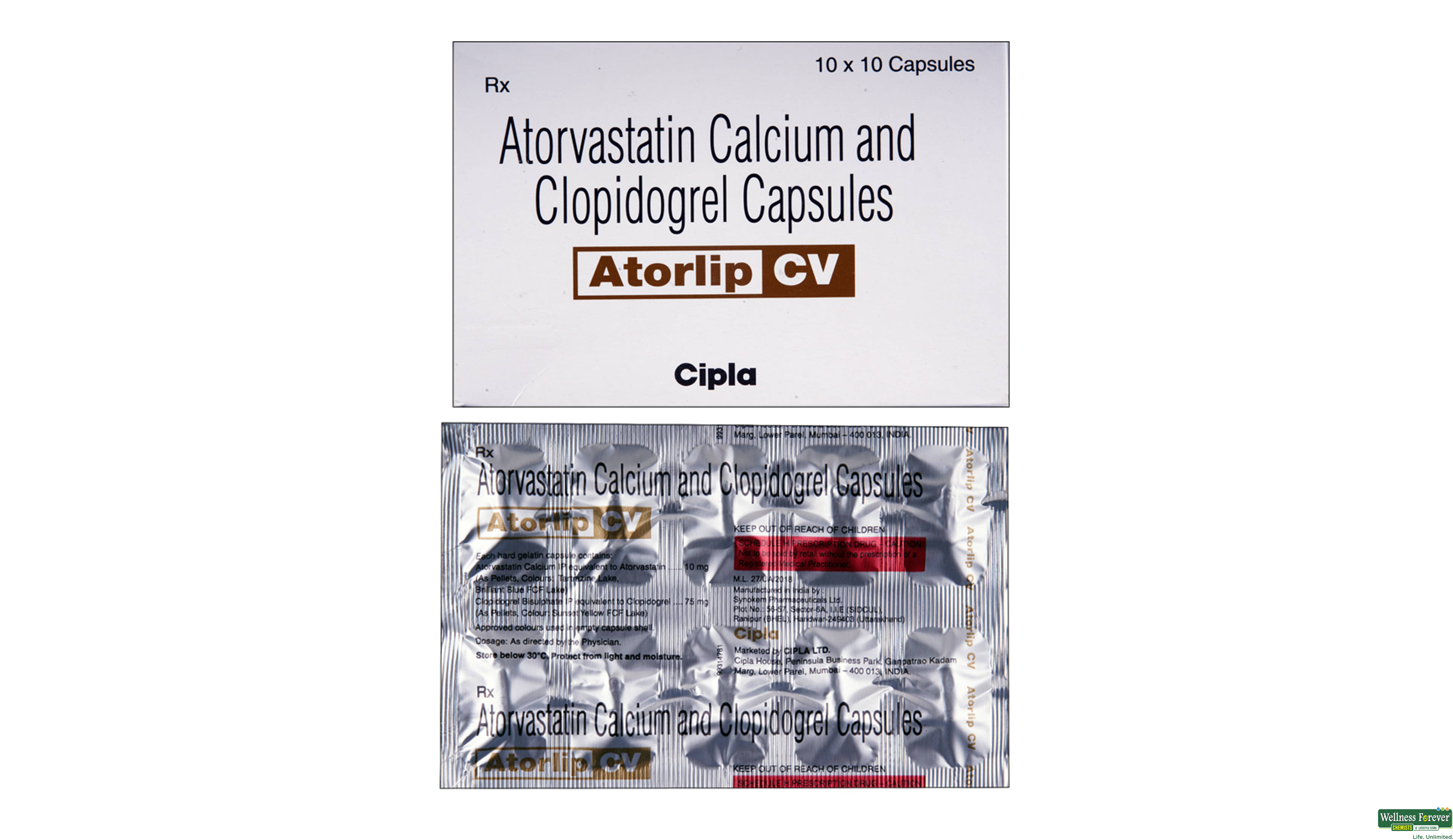 ATORLIP-CV 10CAP- 1, 10CAP, 