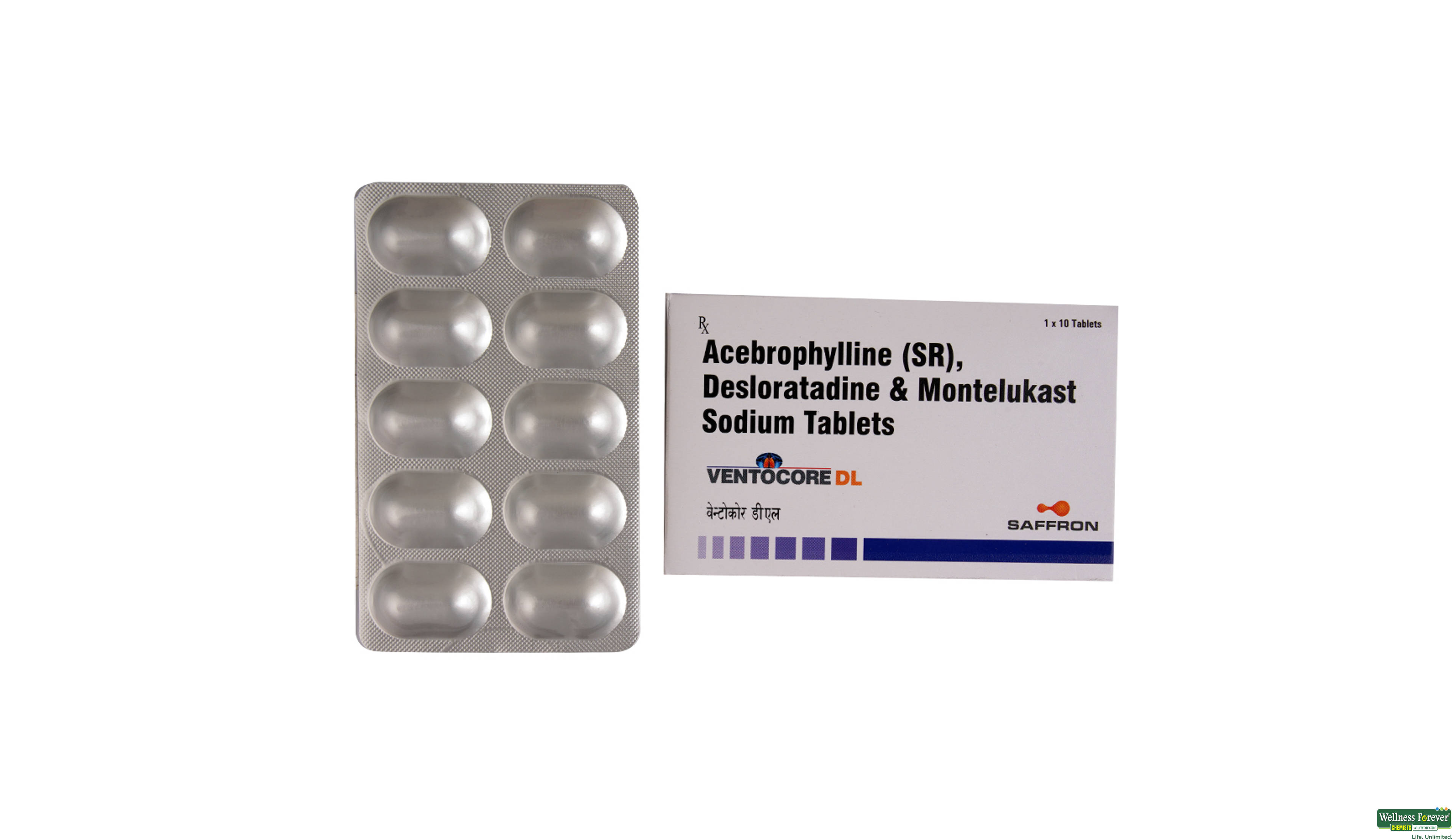 VENTOCORE-DL 10TAB- 1, 10TAB, 