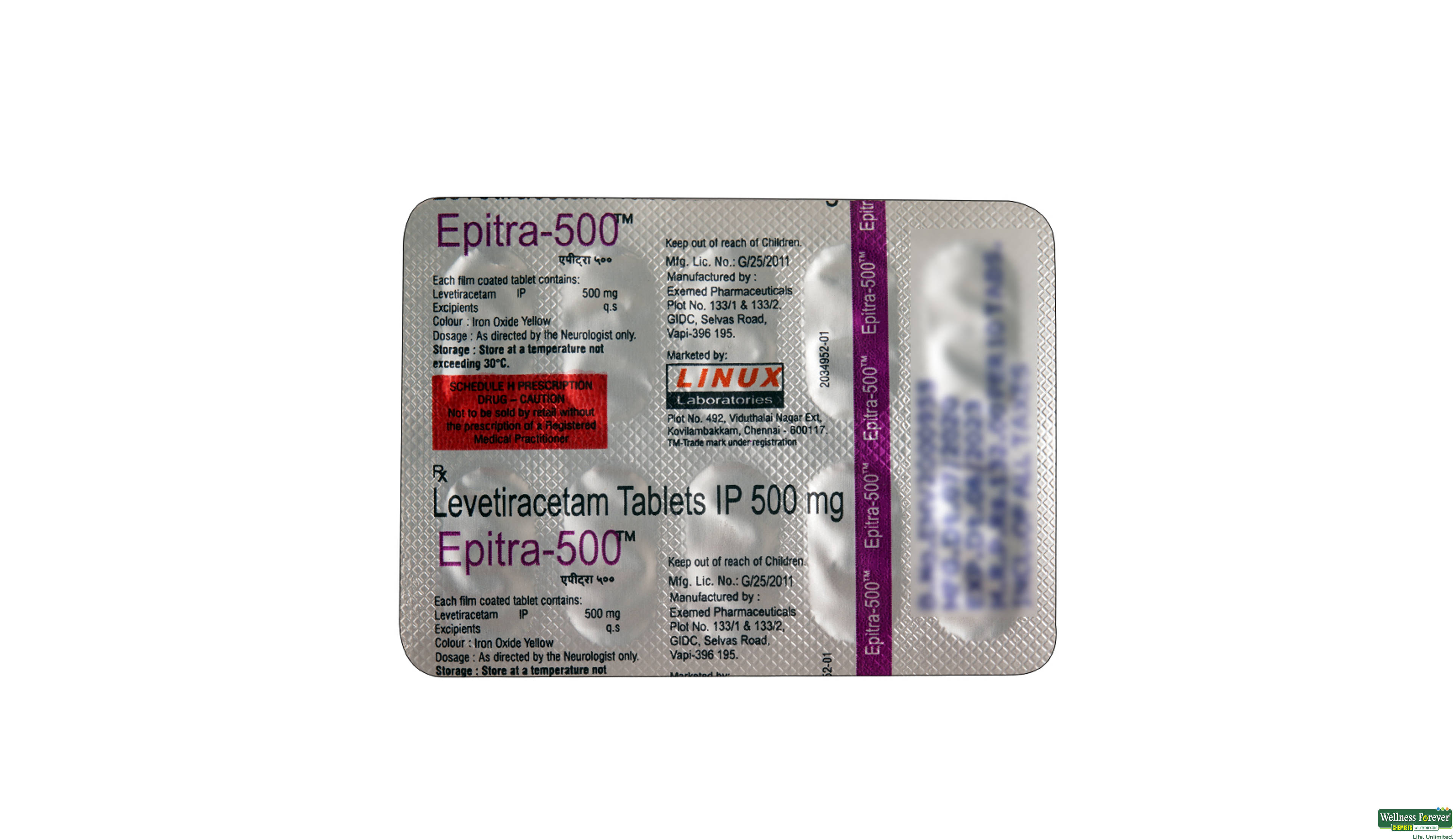 EPITRA 500MG 10TAB ##- 2, 10TAB, 