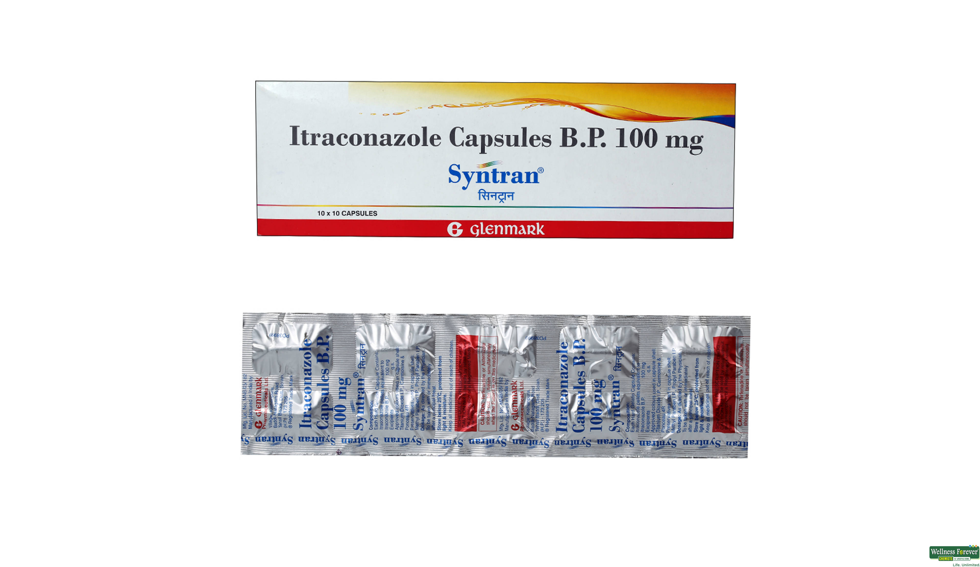 SYNTRAN 100MG 10CAP- 1, 10CAP, 