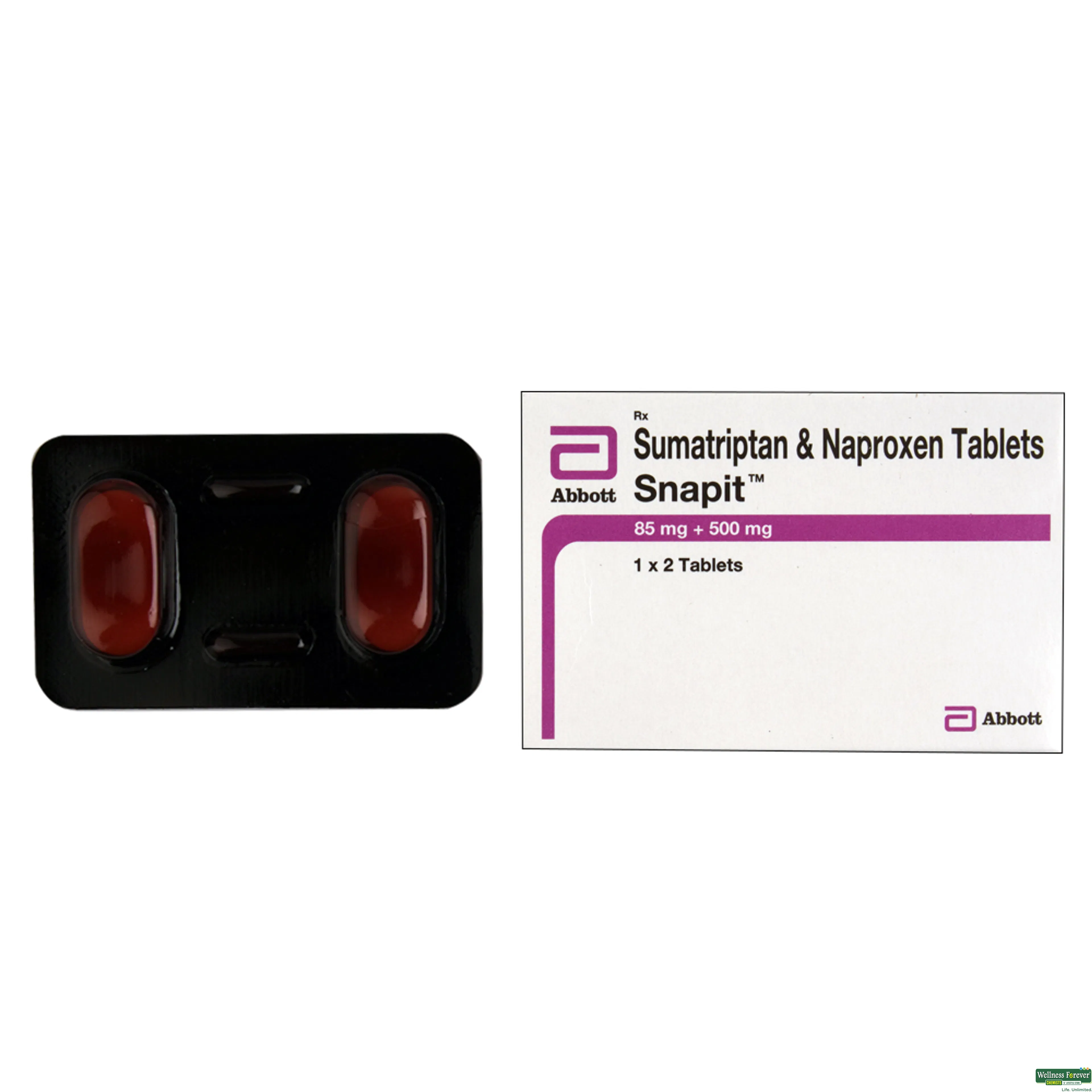 SNAPIT 85MG/500MG 2TAB-image