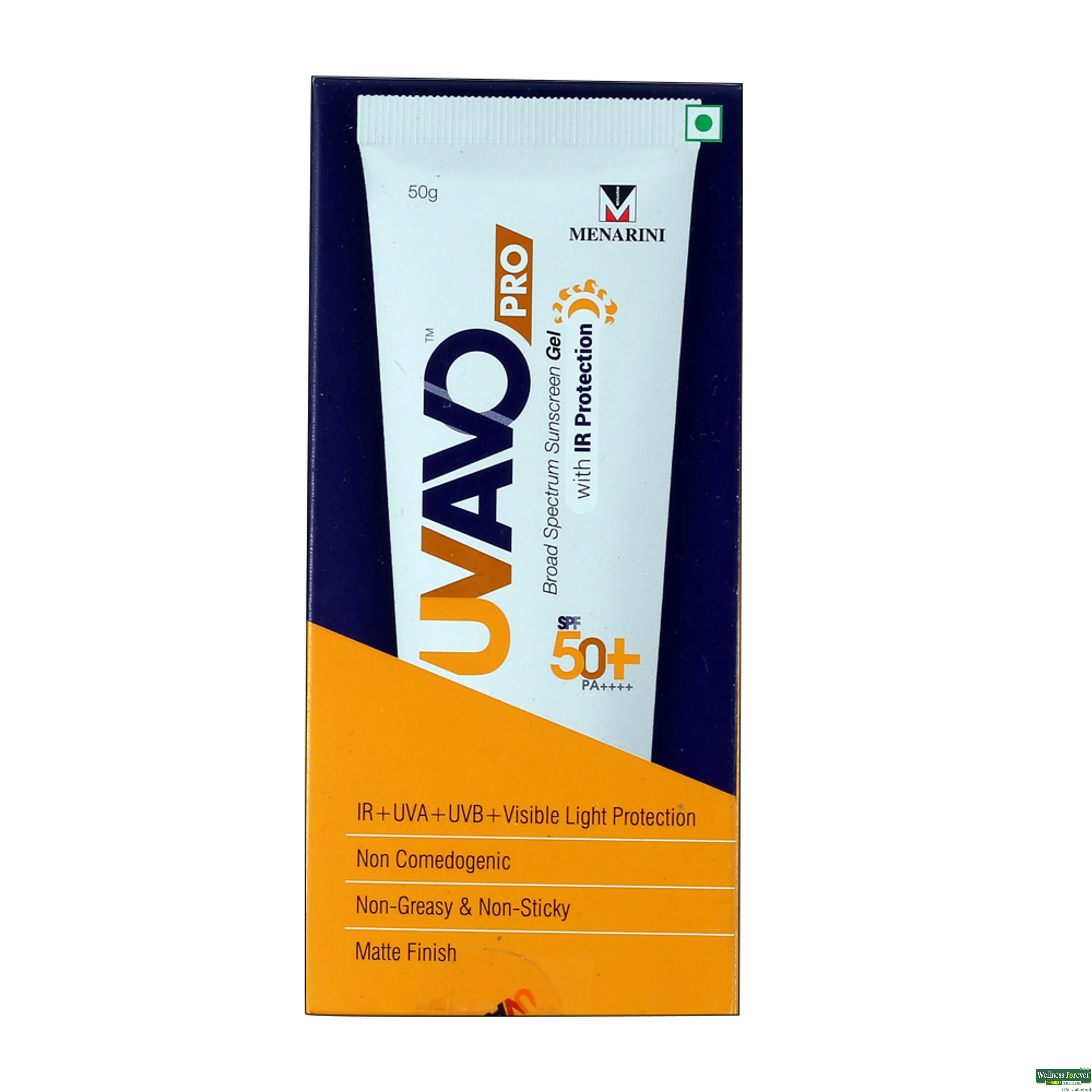 UVAVO PRO SPF 50 GEL 50GM-image