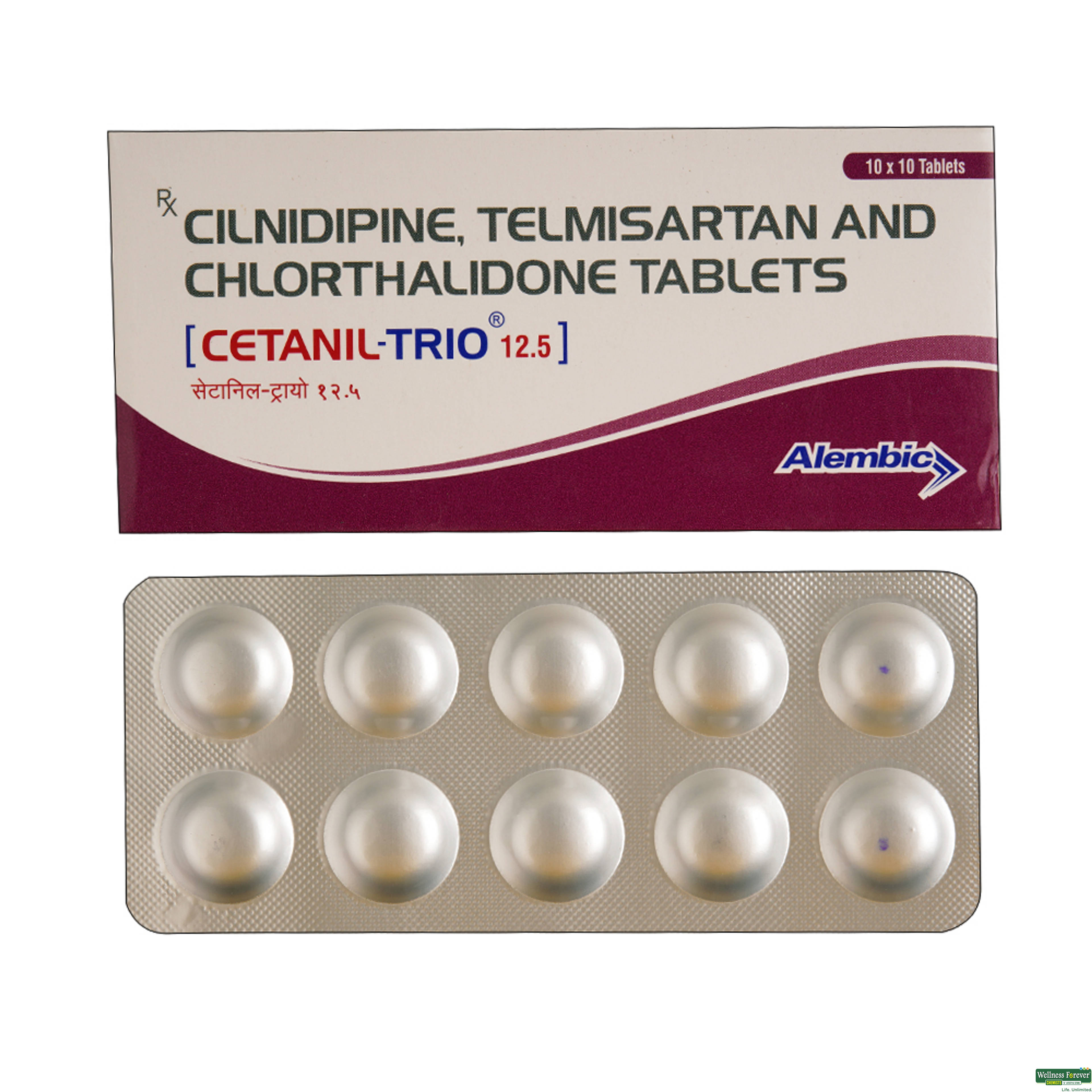 CETANIL-TRIO 12.5MG 10TAB-image