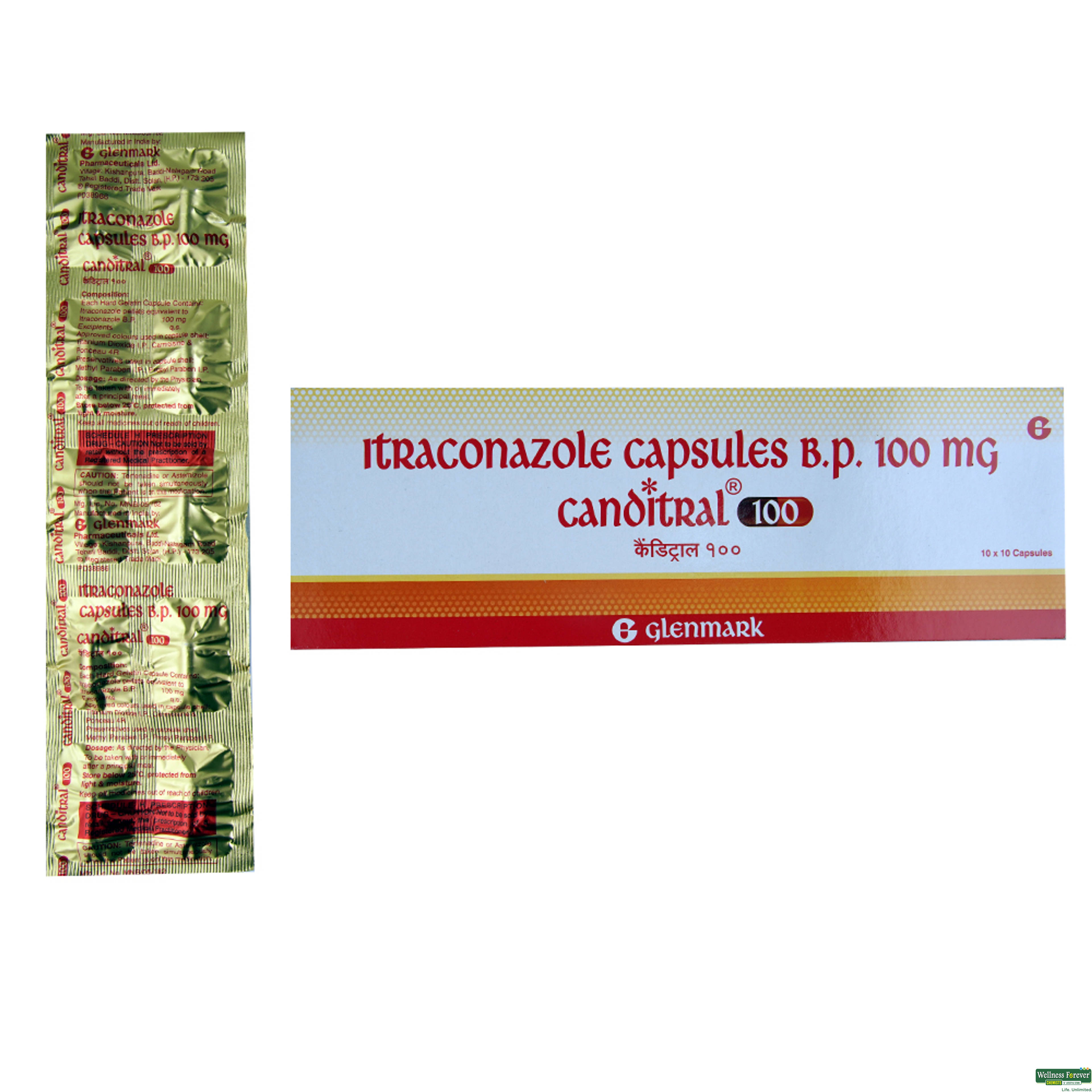 CANDITRAL 100MG 10CAP-image