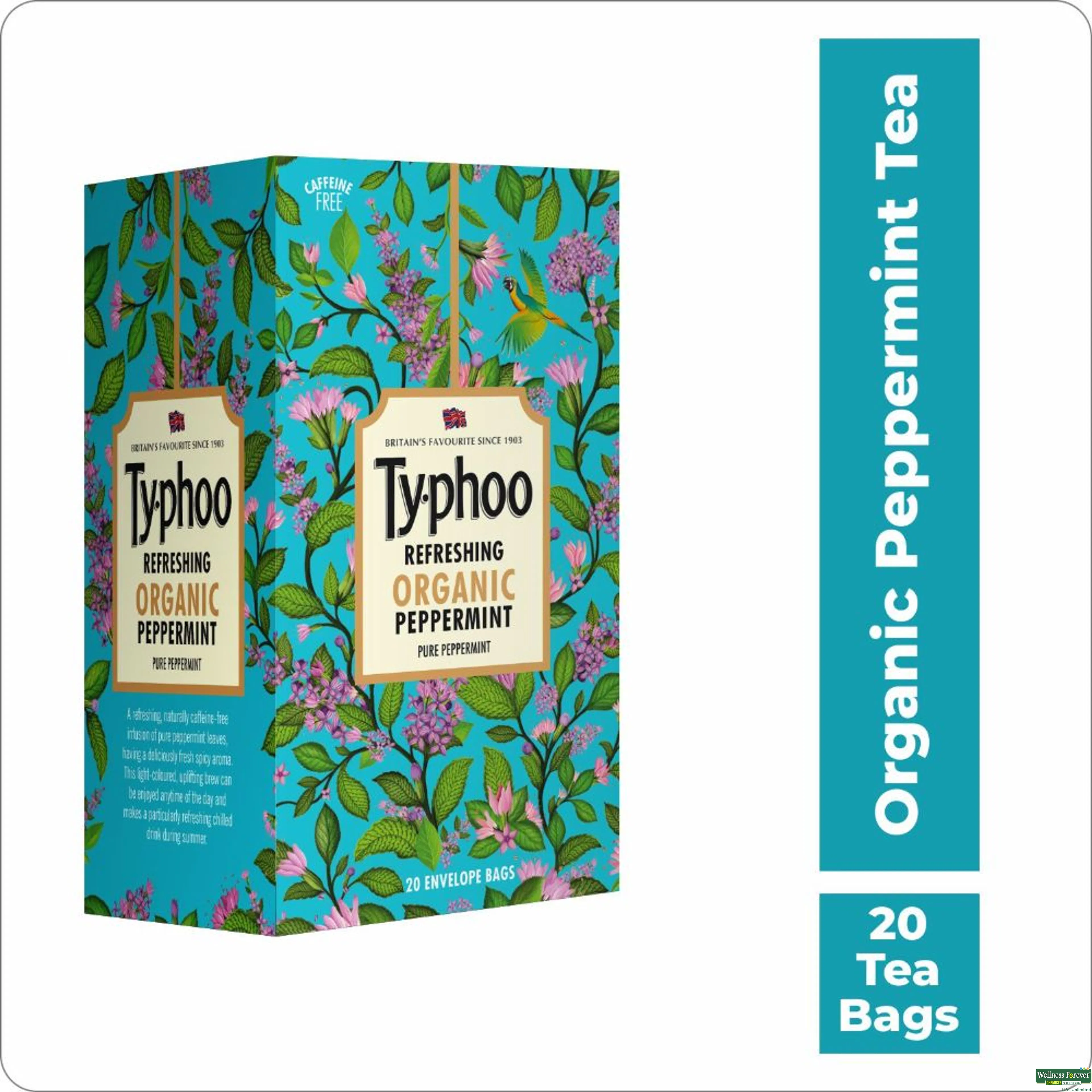 TY-PHOO TEA ORGANIC PEPPERMINT 20BAGS-image