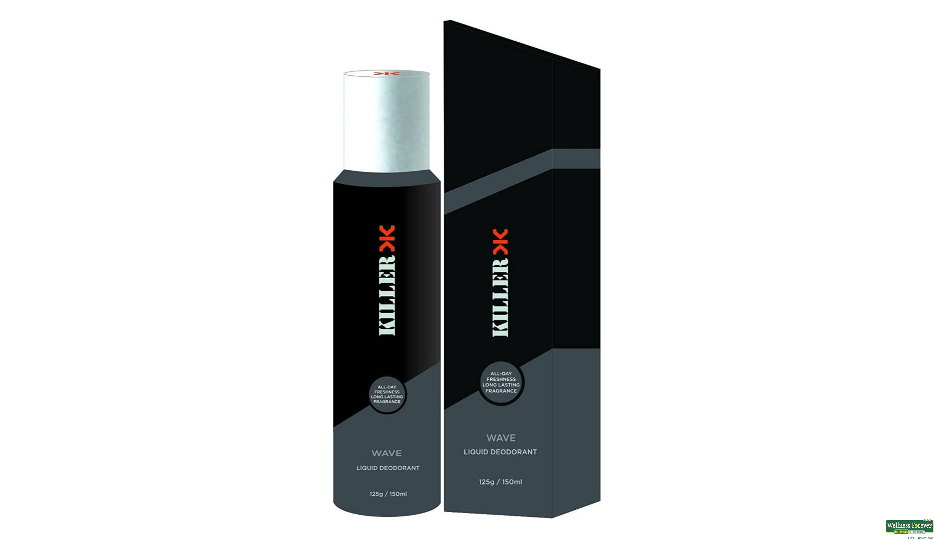 KILLER LIQUID DEO WAVE 150ML- 1, 150ML, 