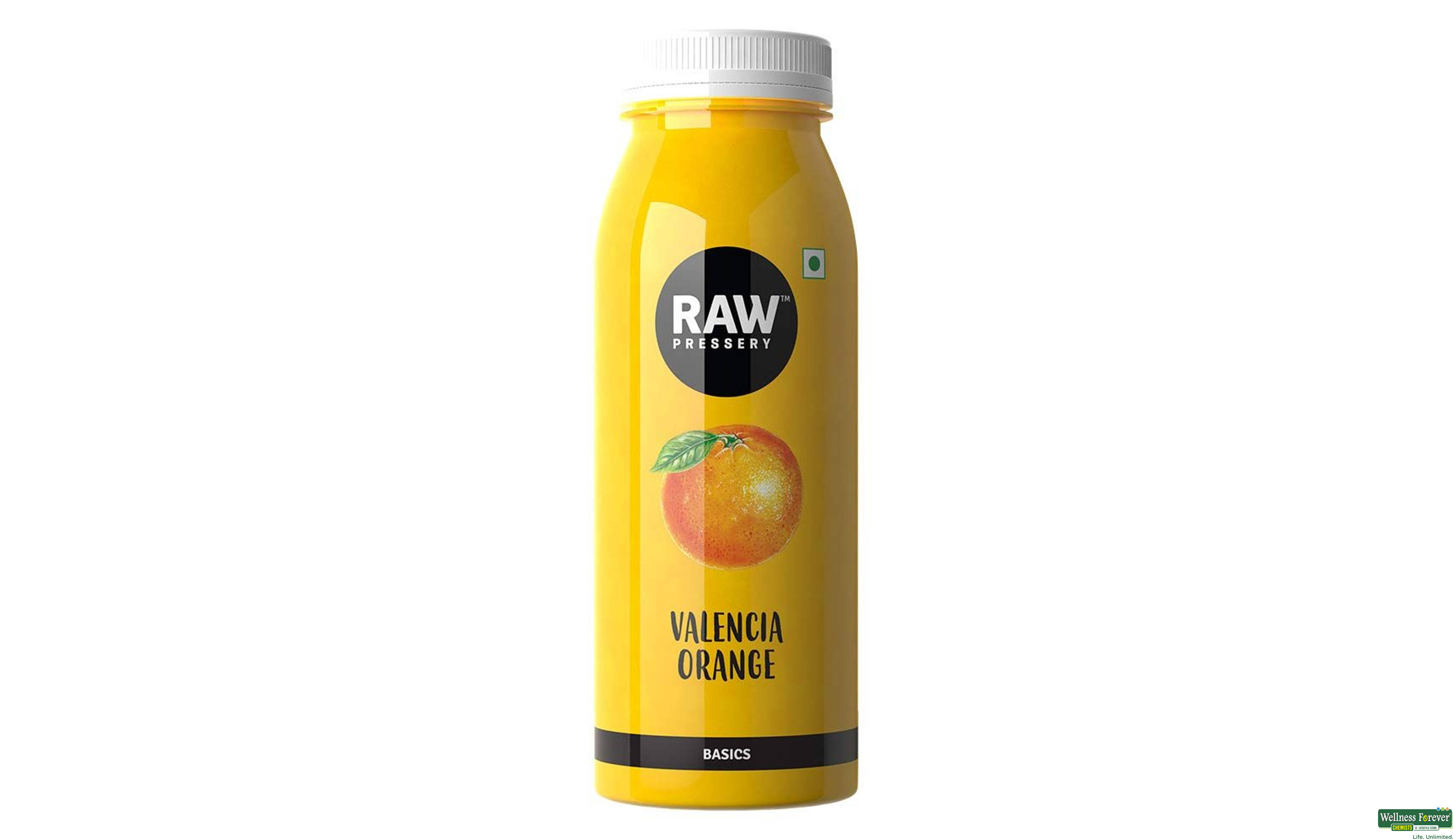 RAW COLD PRESSED JUICE ORANGE 250ML- 1, 250ML, null