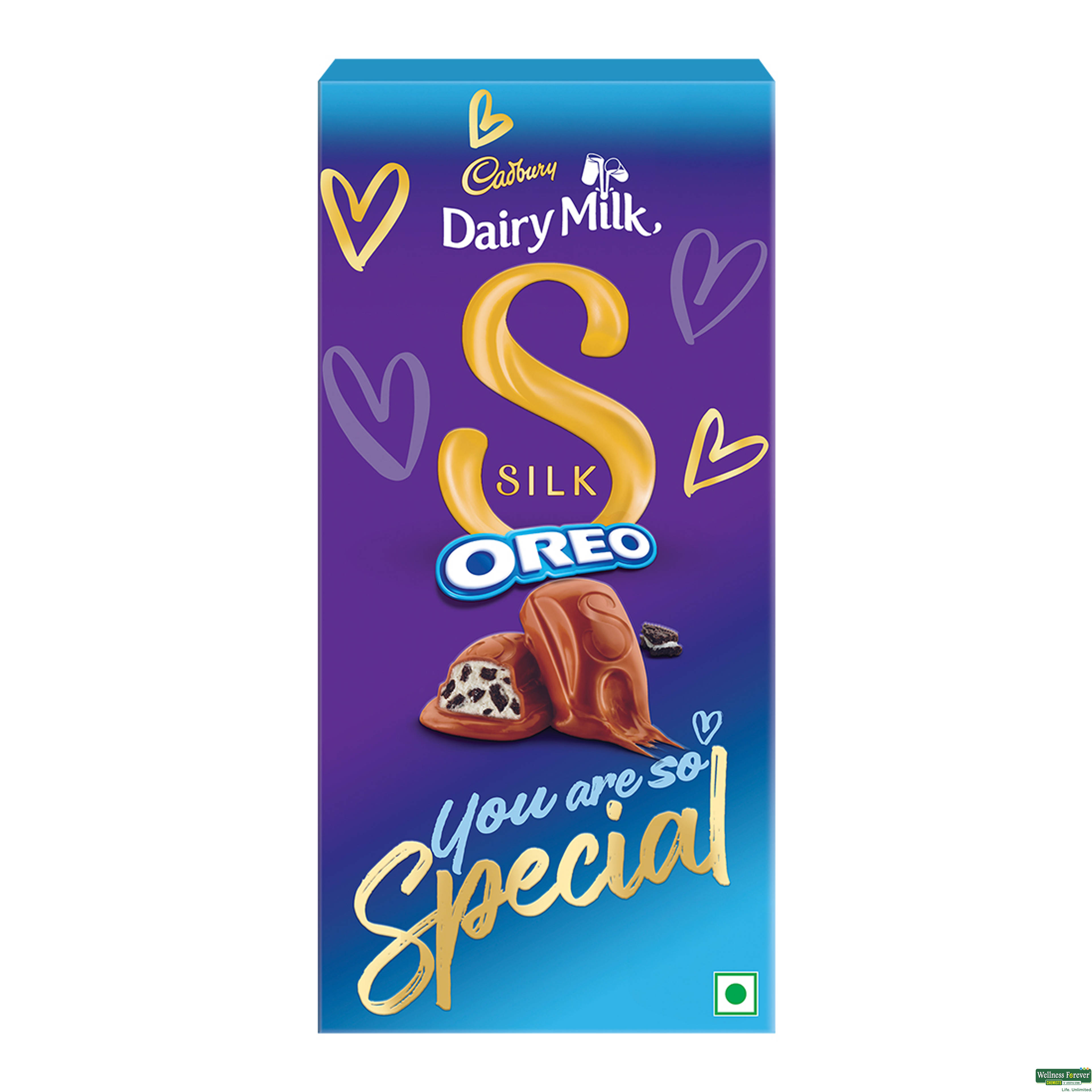 Cadbury Dairy Milk Silk Oreo Chocolate 130g-image