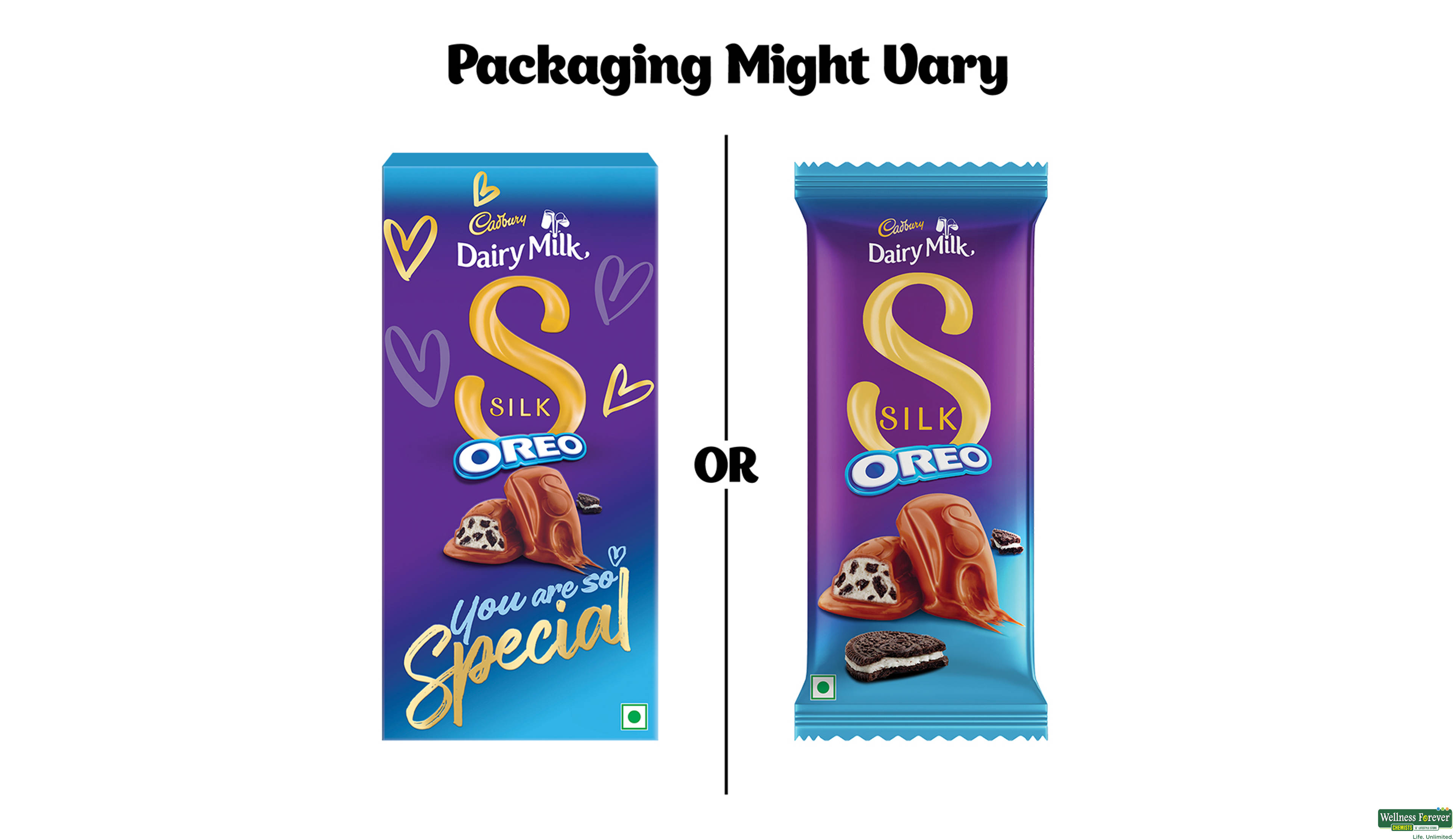 CADB DAIRY MILK SILK OREO 130GM- 2, 130GM, 
