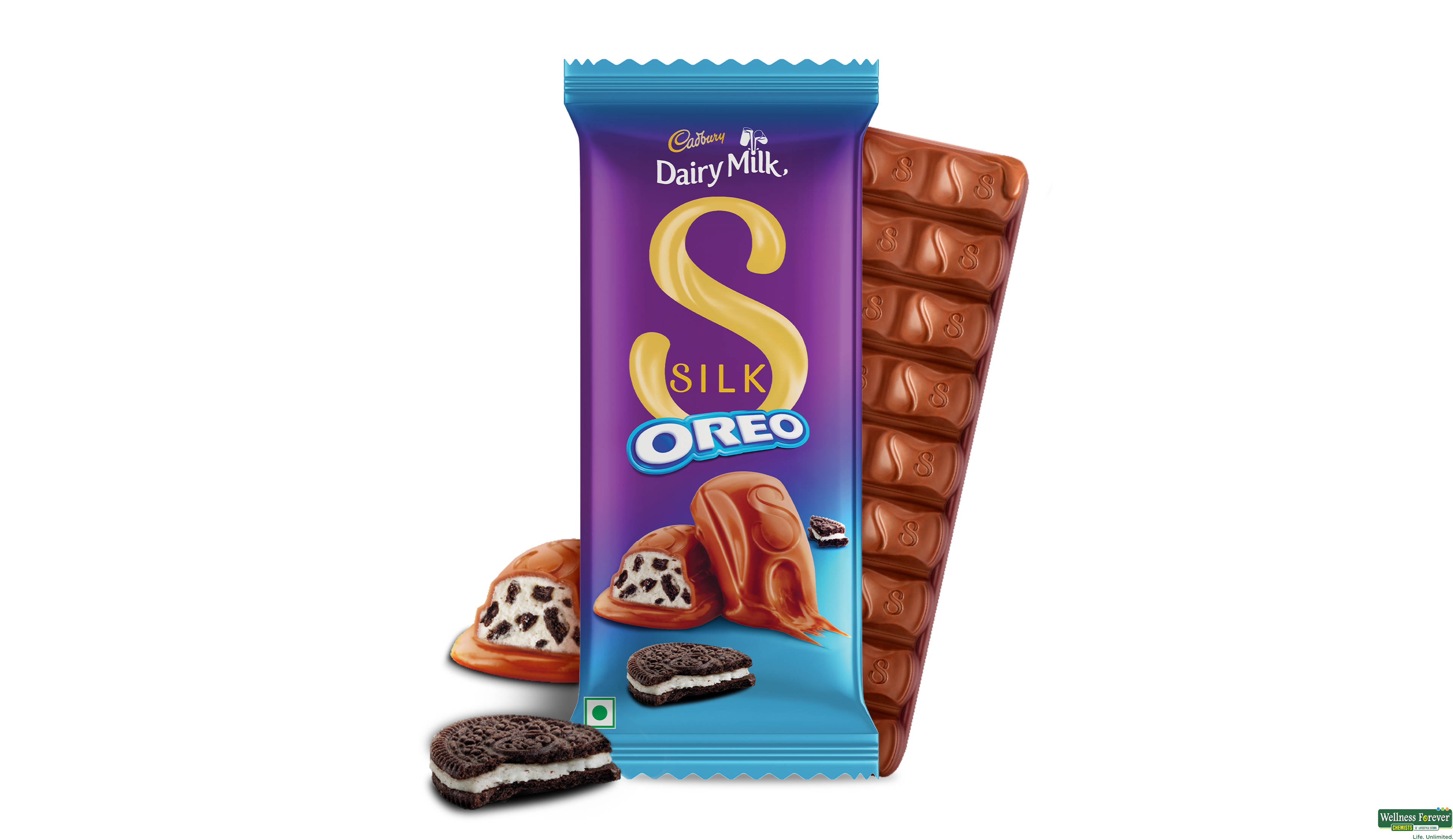 CADB DAIRY MILK SILK OREO 60GM- 1, 60GM, 