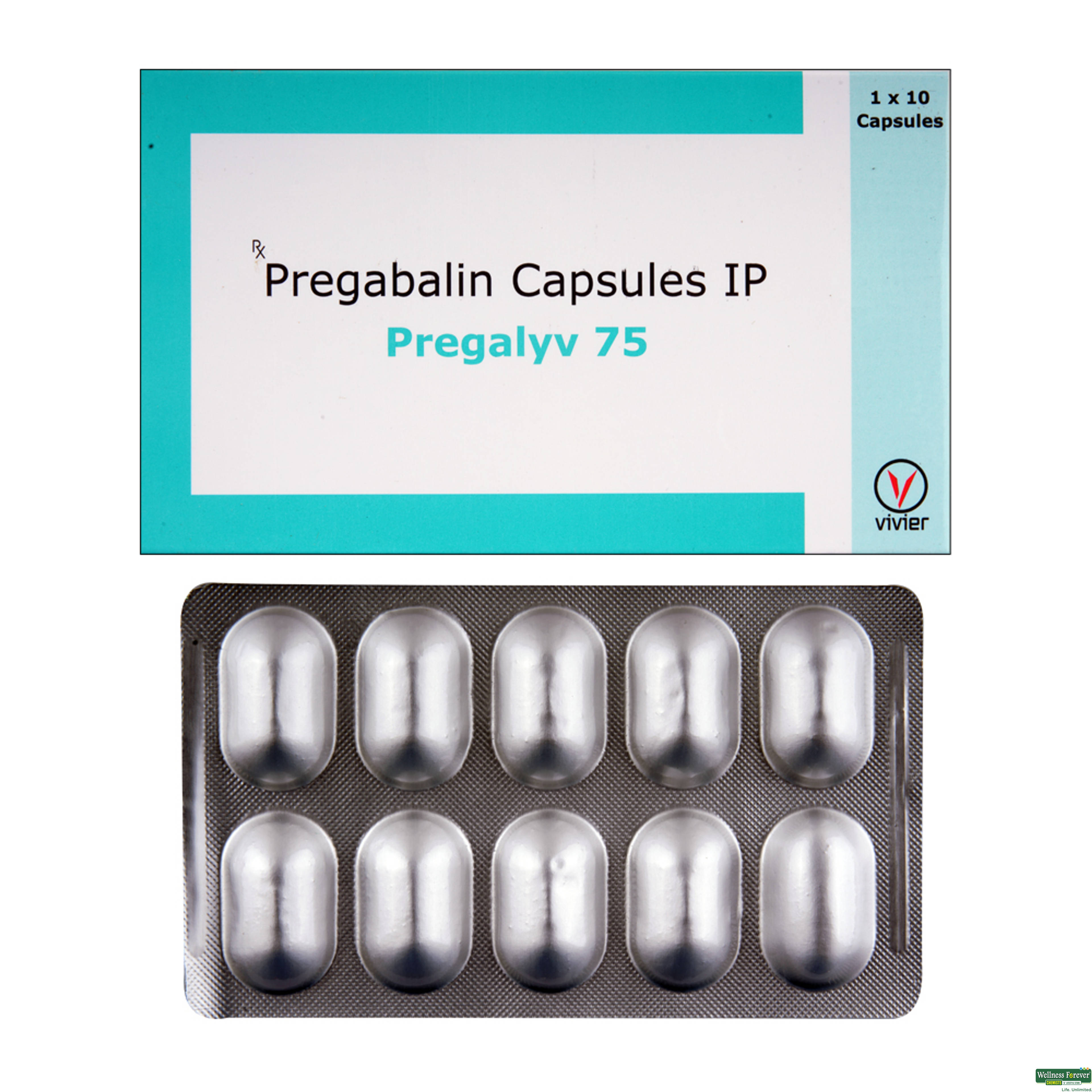 PREGALYV 75MG 10CAP-image