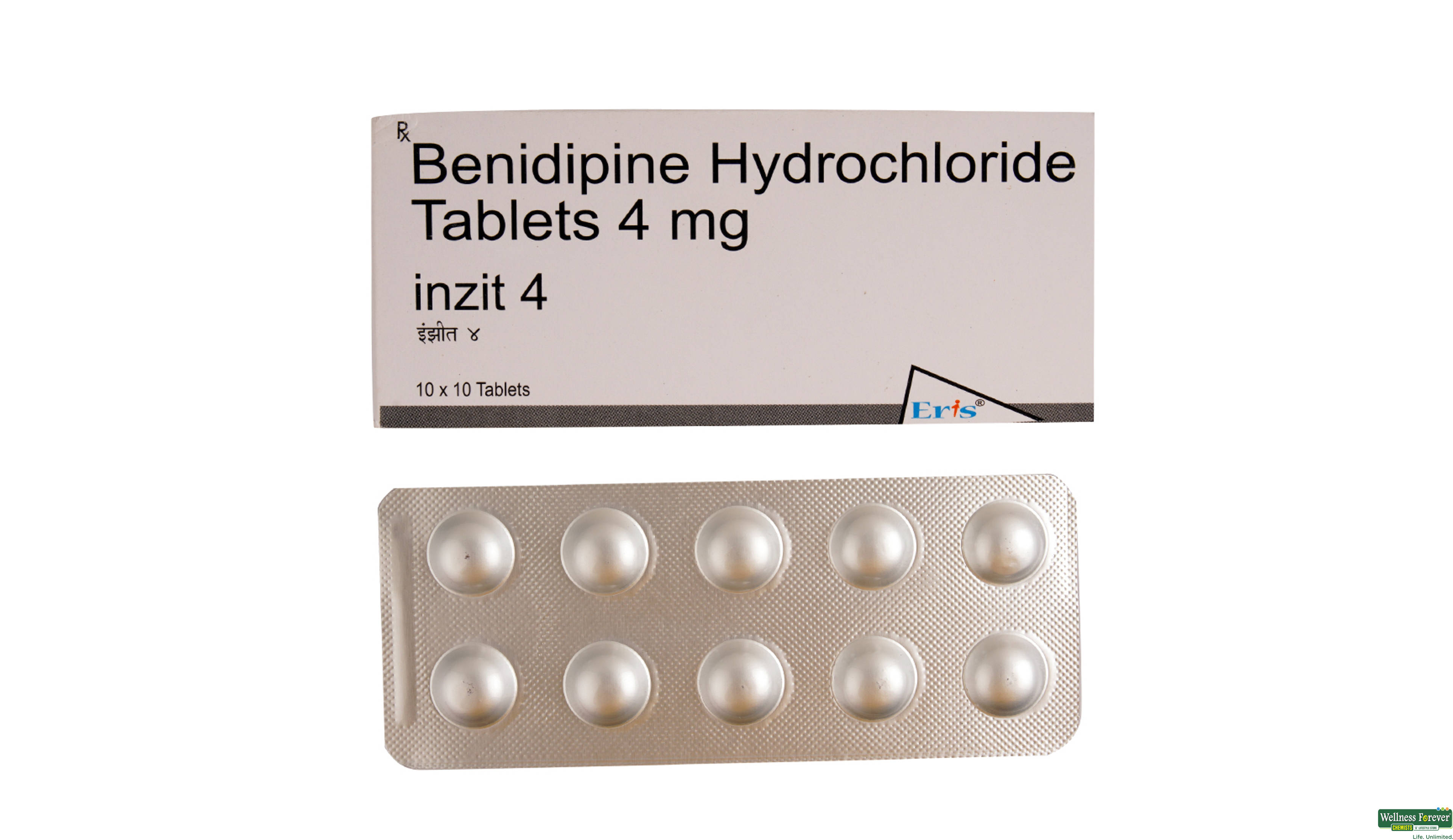 INZIT 4MG 10TAB- 1, 10TAB, 