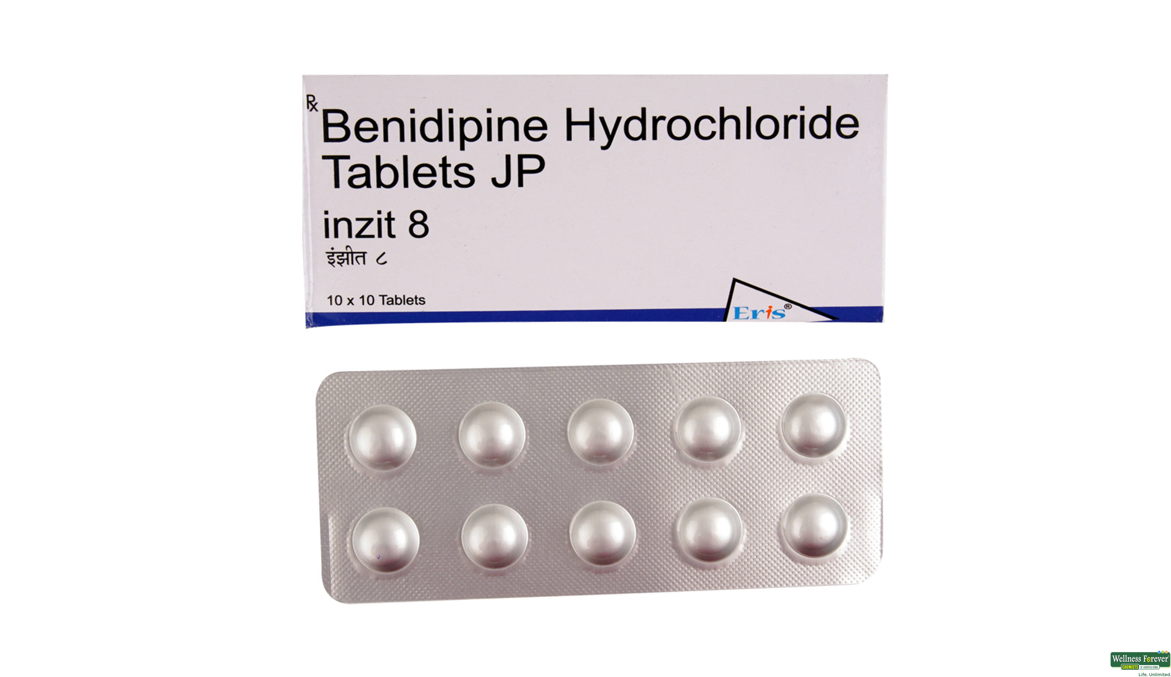 INZIT 8MG 10TAB- 1, 10TAB, 