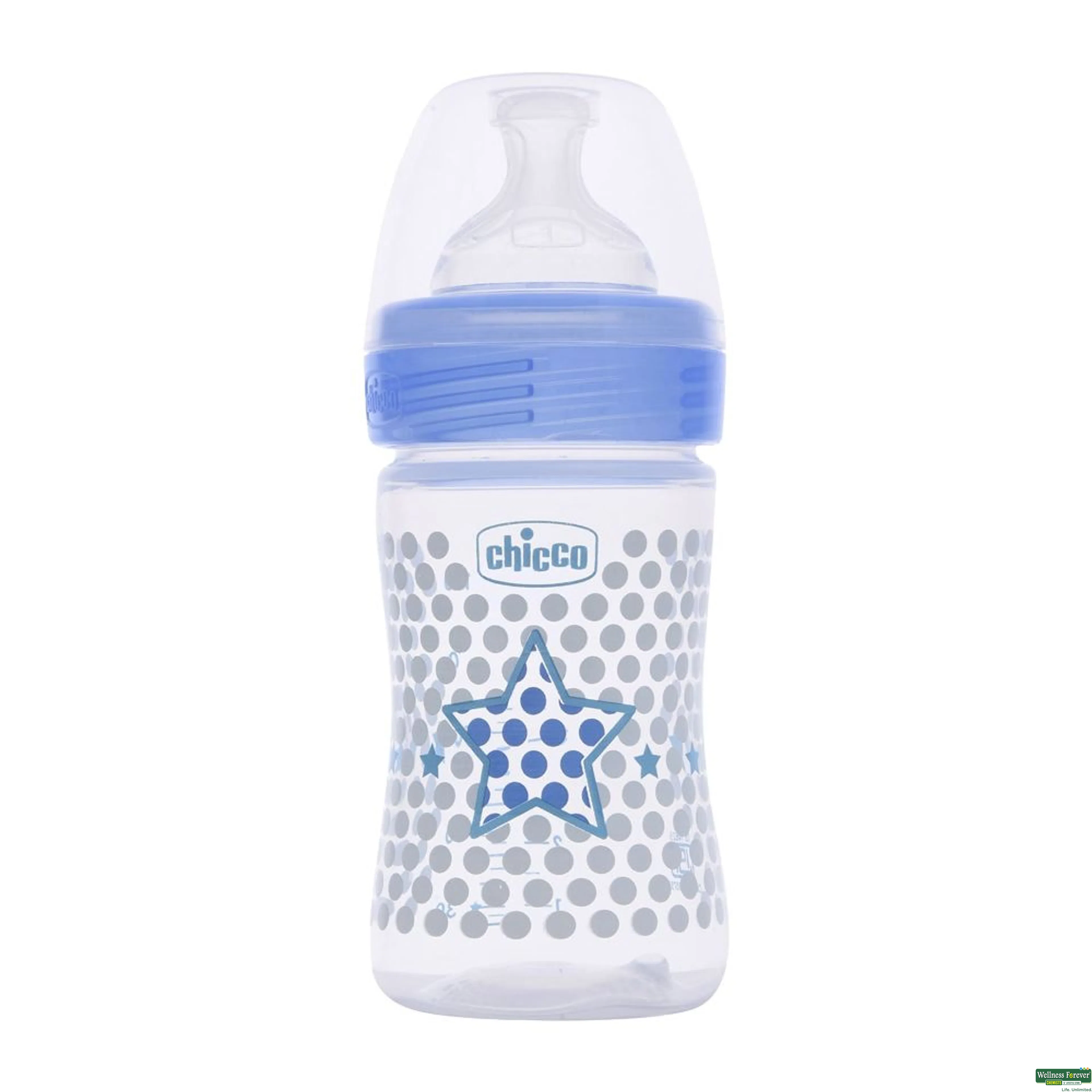 CHICCO FEED/BOTT BLUE 150ML-image