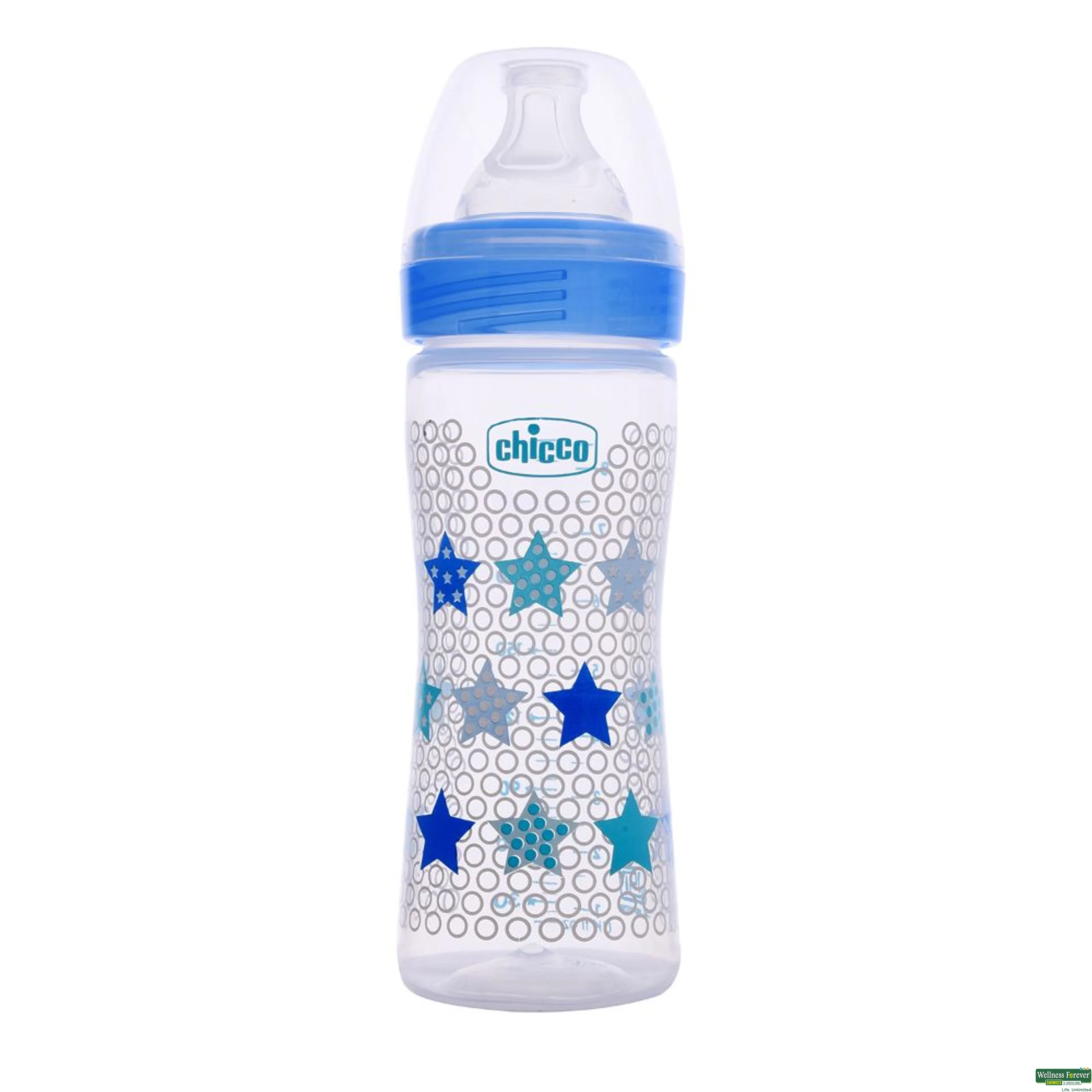 CHICCO FEED/BOTT BLUE 250ML-image