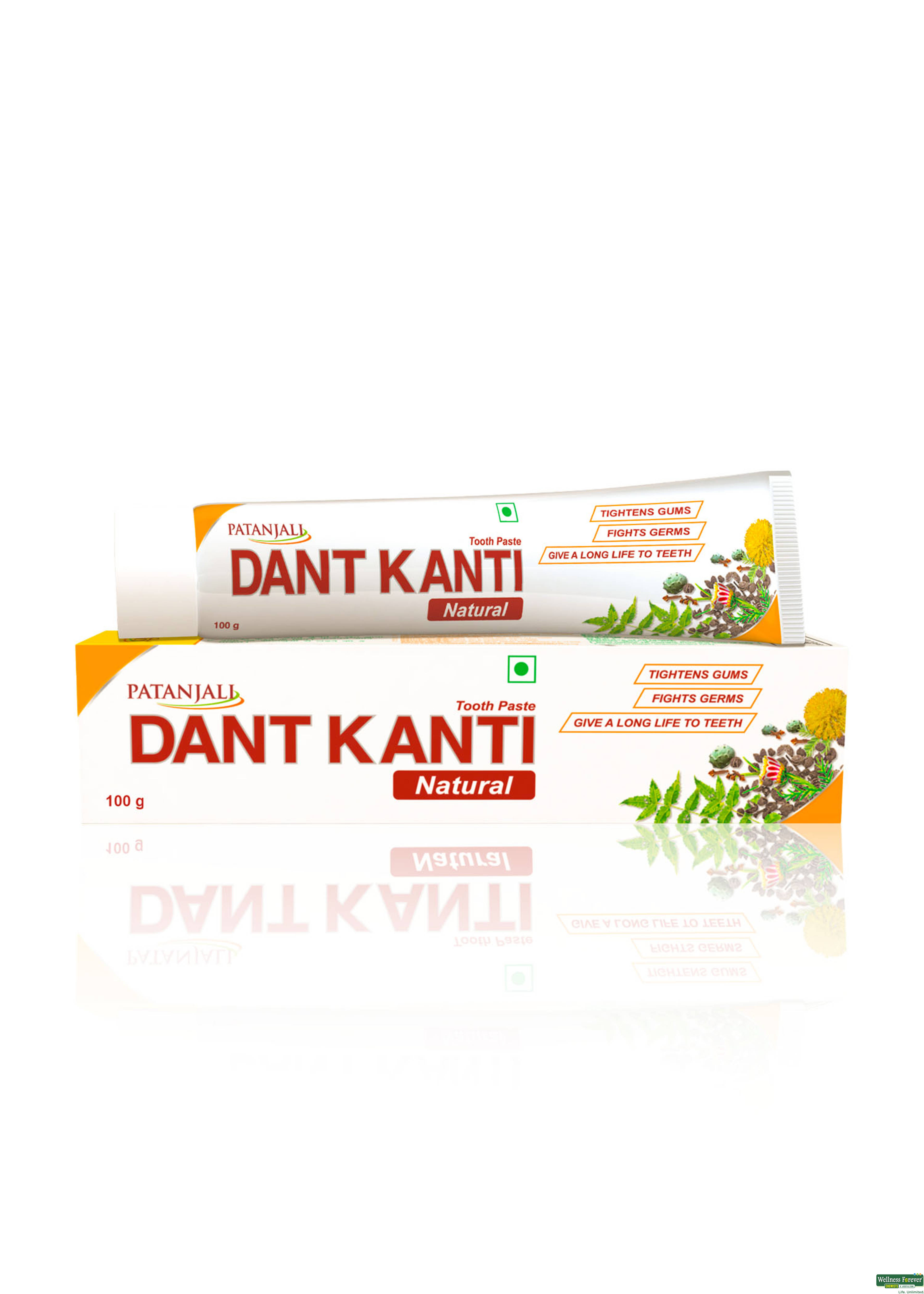 Patanjali Dant Kanti Advanced Dental Cream, 100 g-image