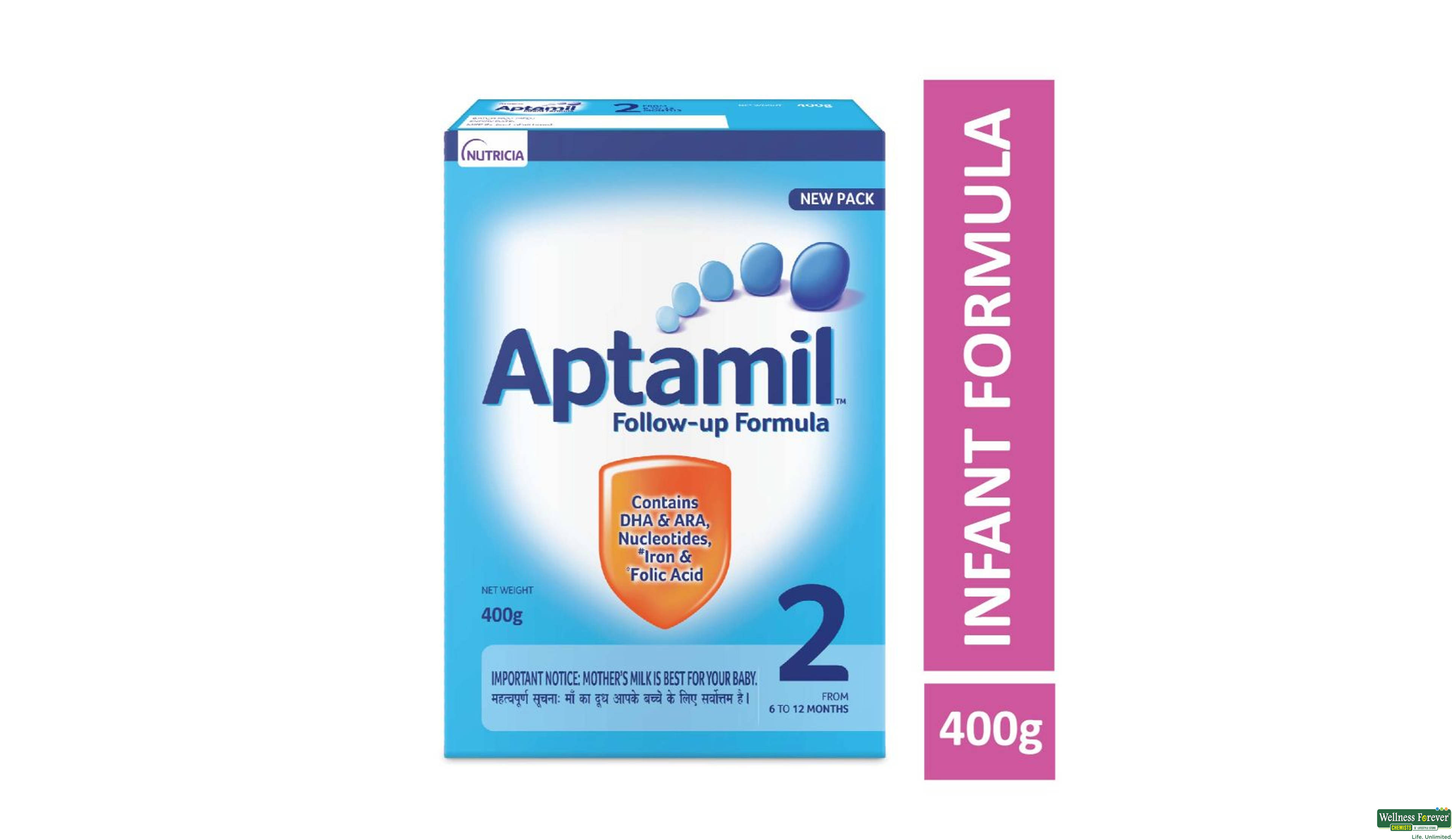 APTAMIL 2 PWDR REF 400GM ##- 1, 400GM, 
