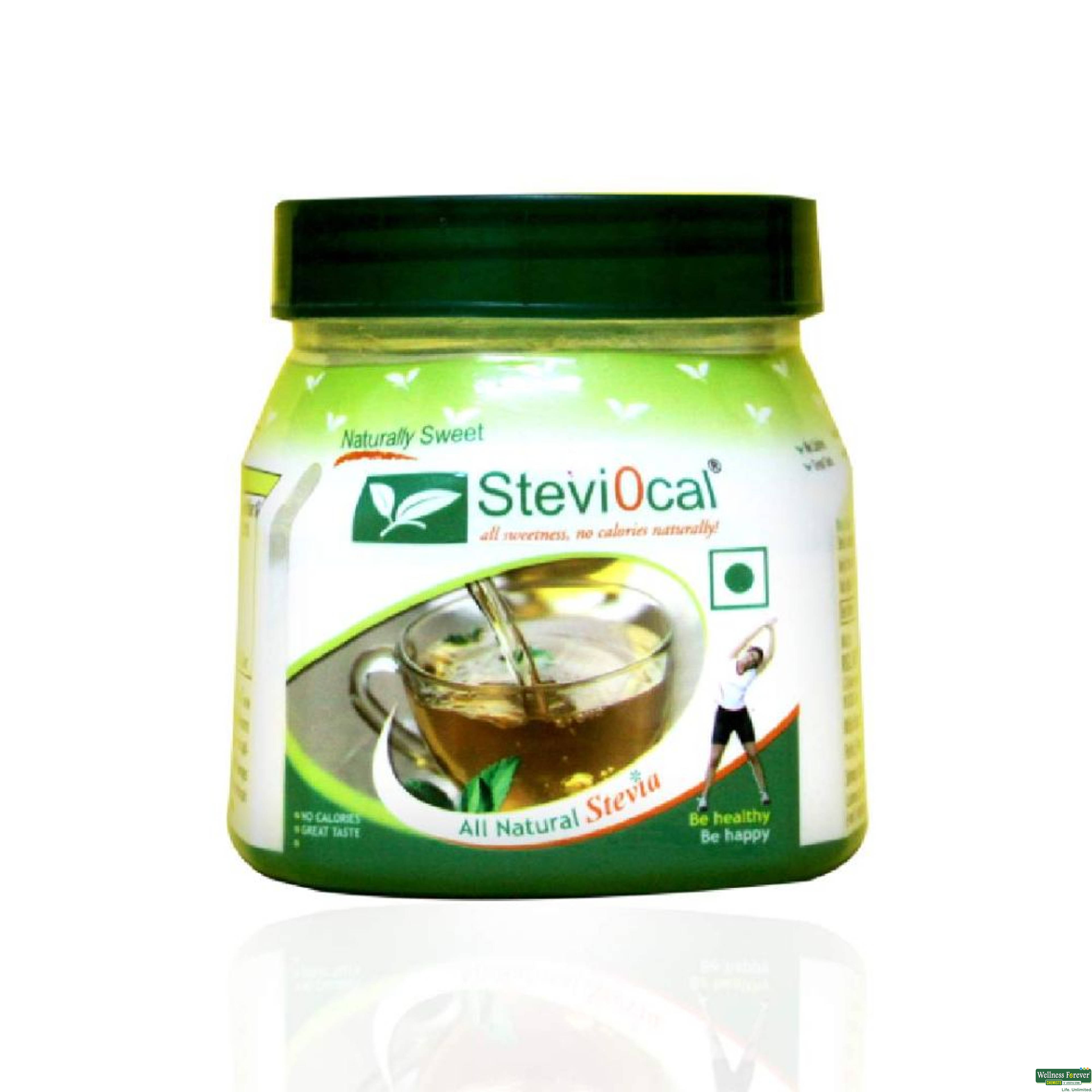 STEVI0CAL NATURALLY SWEET PWDR JAR 200GM-image