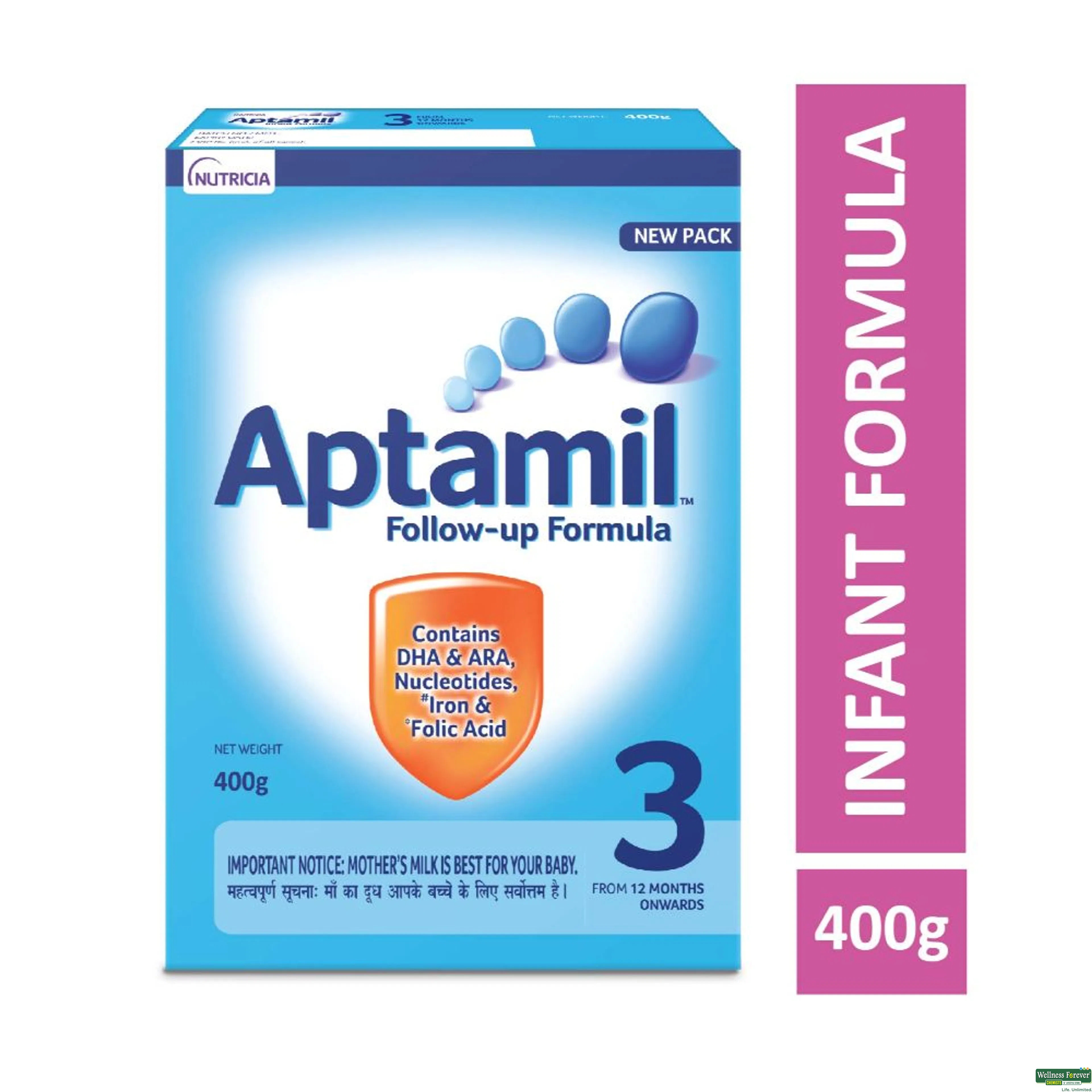 APTAMIL GOLD 3 PWDR REF 400GM-image