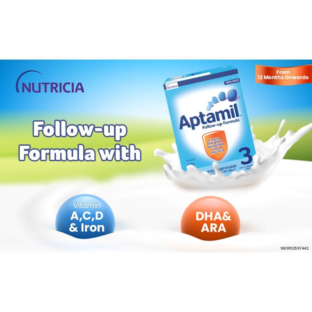 Buy Aptamil Stage 1 Infant Formula Powder, 400 g Online at Best Prices