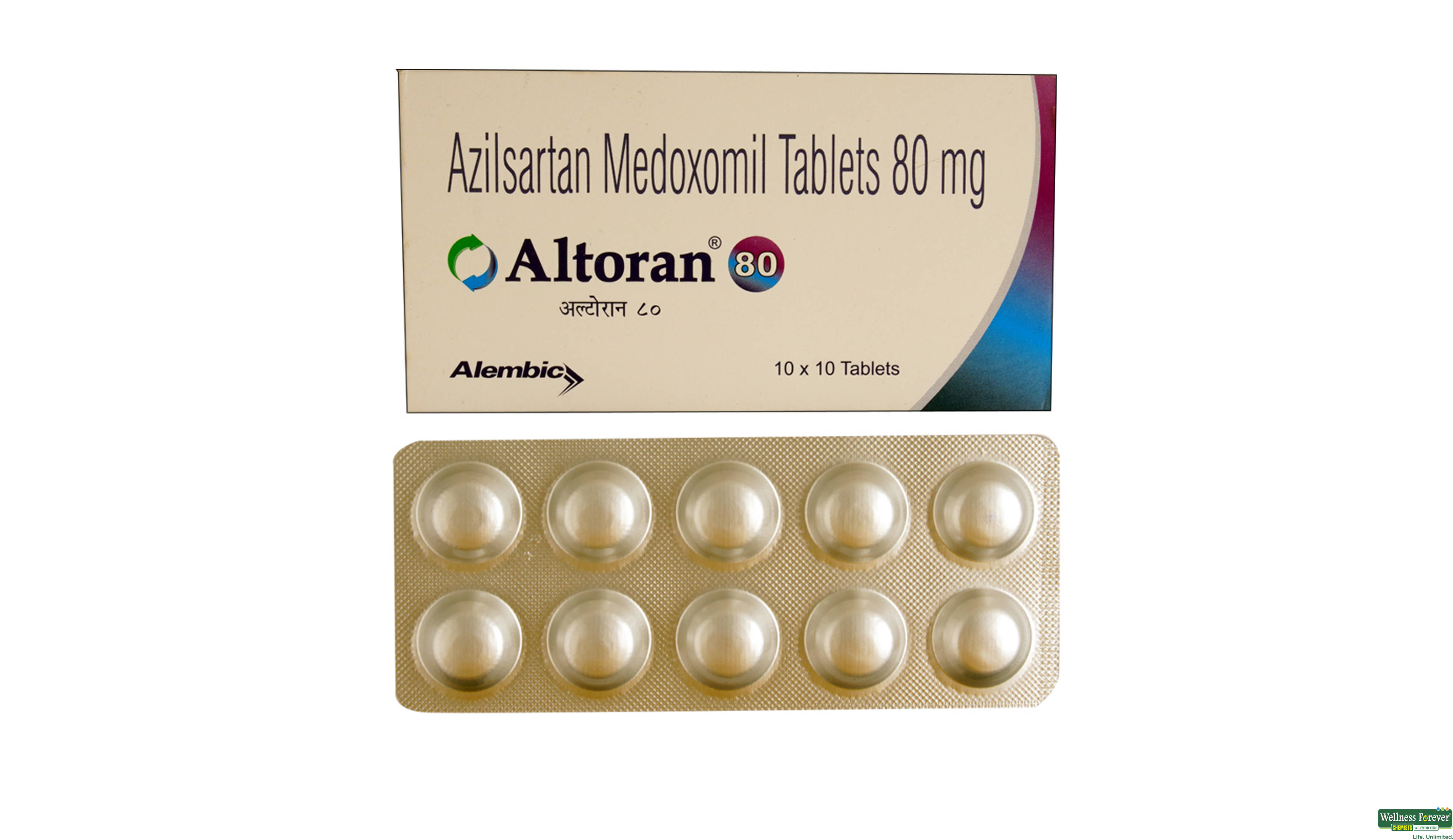 ALTORAN 80MG 10TAB- 1, 10TAB, 