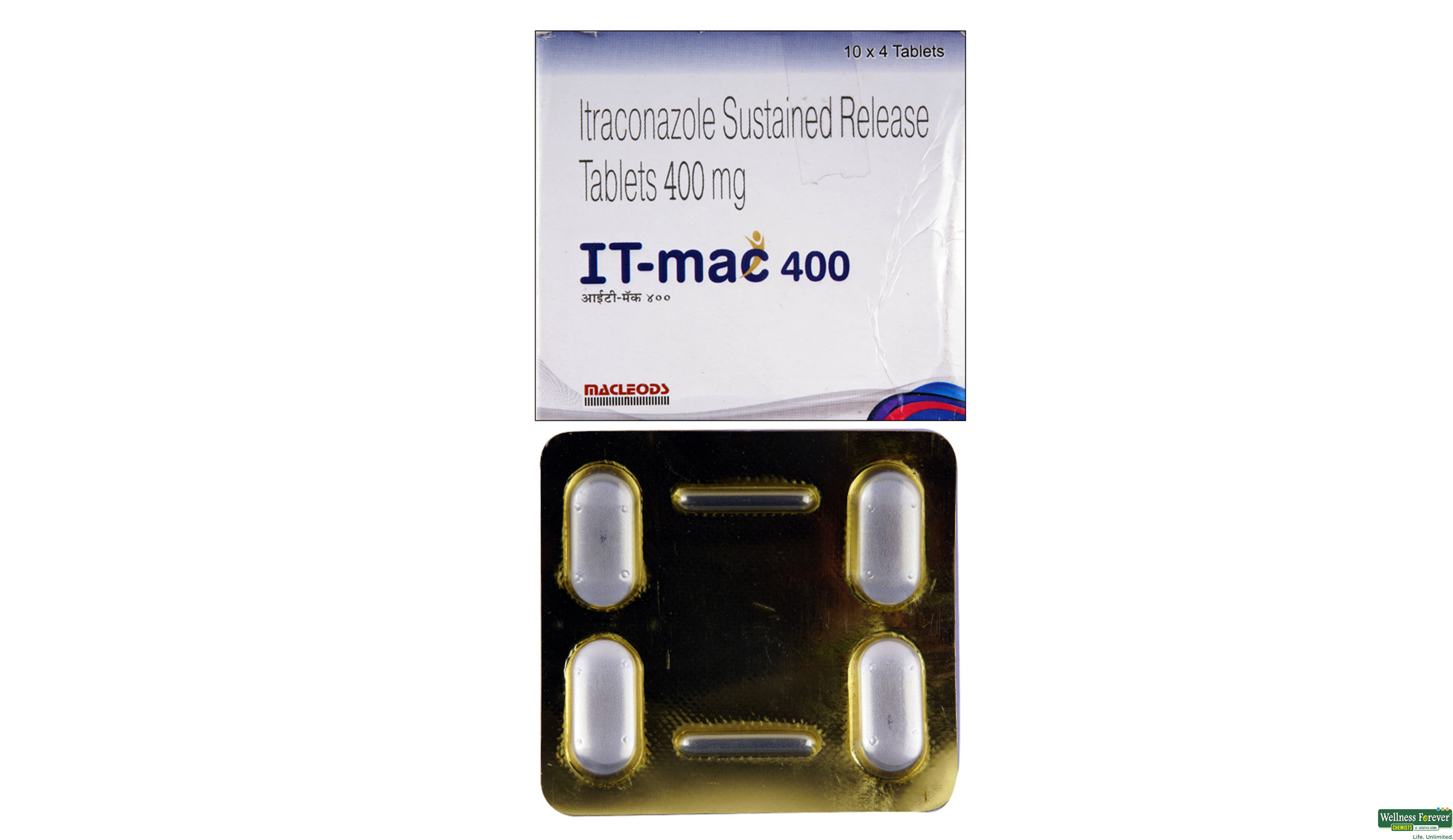 IT-MAC 400MG 4TAB- 1, 4TAB, 