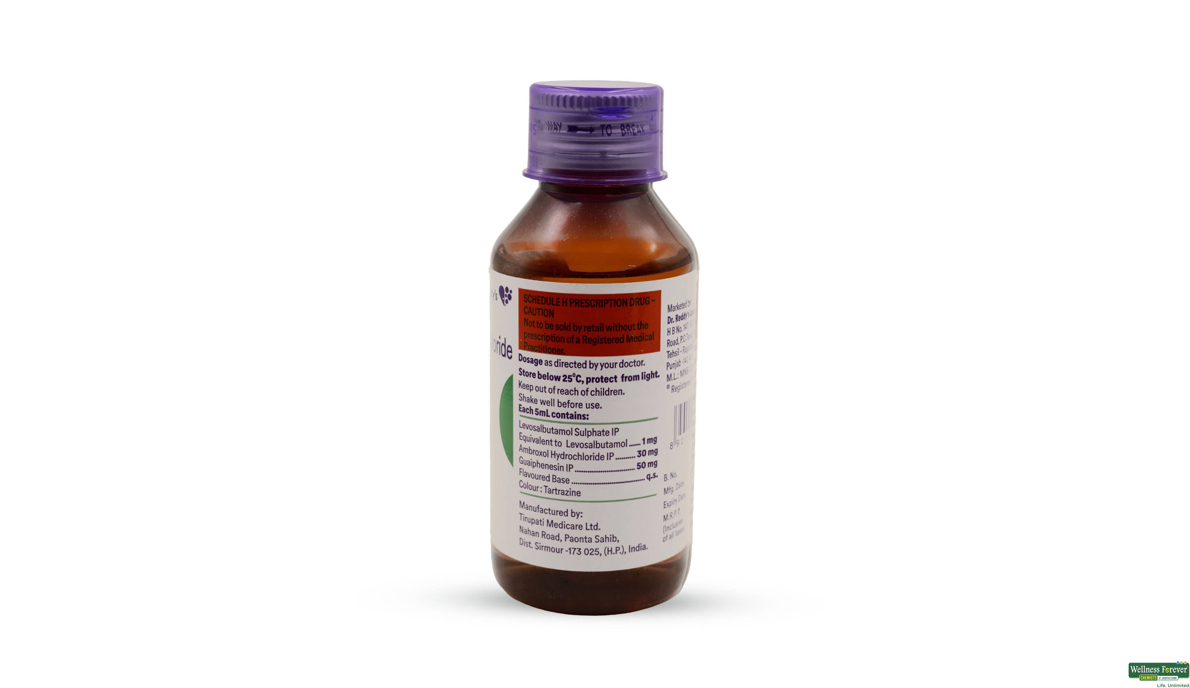 RESWAS-LS SYP 100ML- 2, 100ML, 