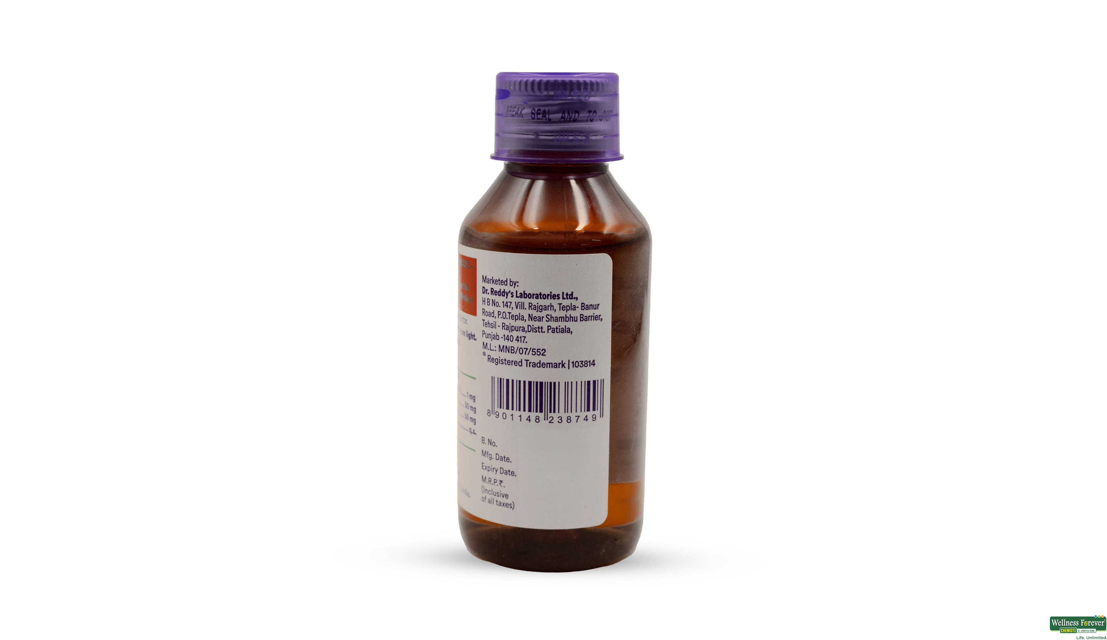RESWAS-LS SYP 100ML- 3, 100ML, 